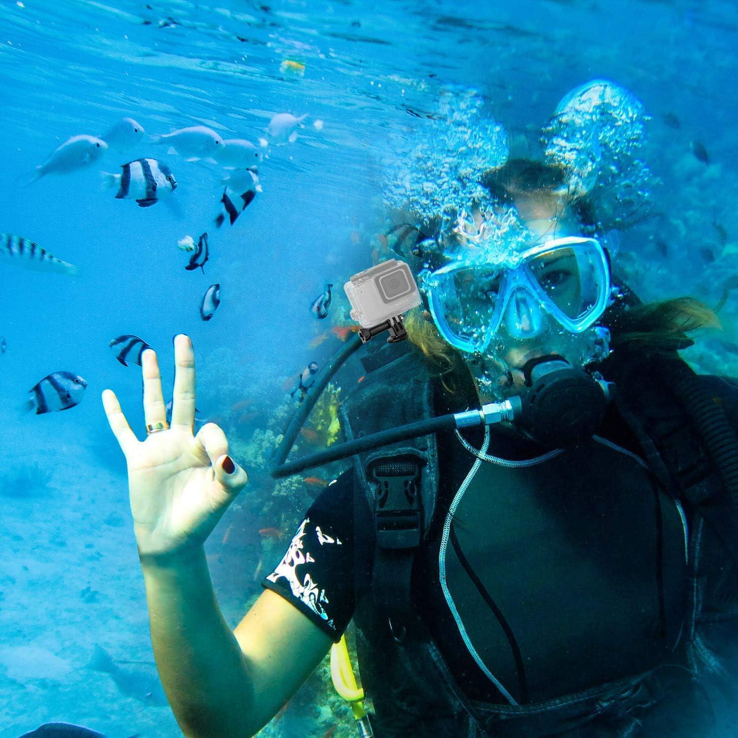 Adaptador de Montaje en Trípode ChromLives 1/4" para Cámaras de Acción