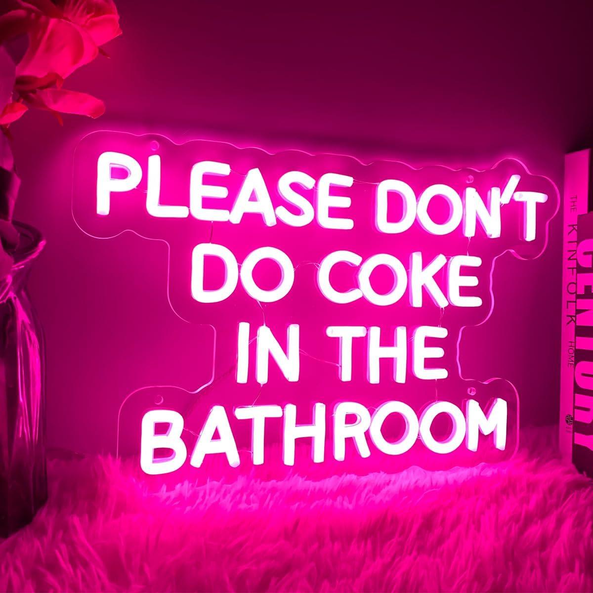 Luz de Neón LED ZPLNOSIN 40x26 cm Decoración Pared Rosa