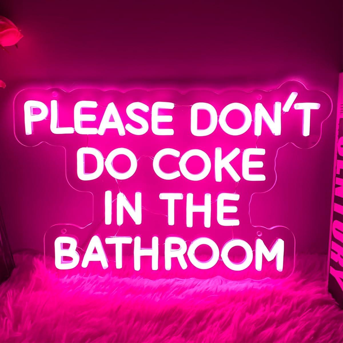 Luz de Neón LED ZPLNOSIN 40x26 cm Decoración Pared Rosa