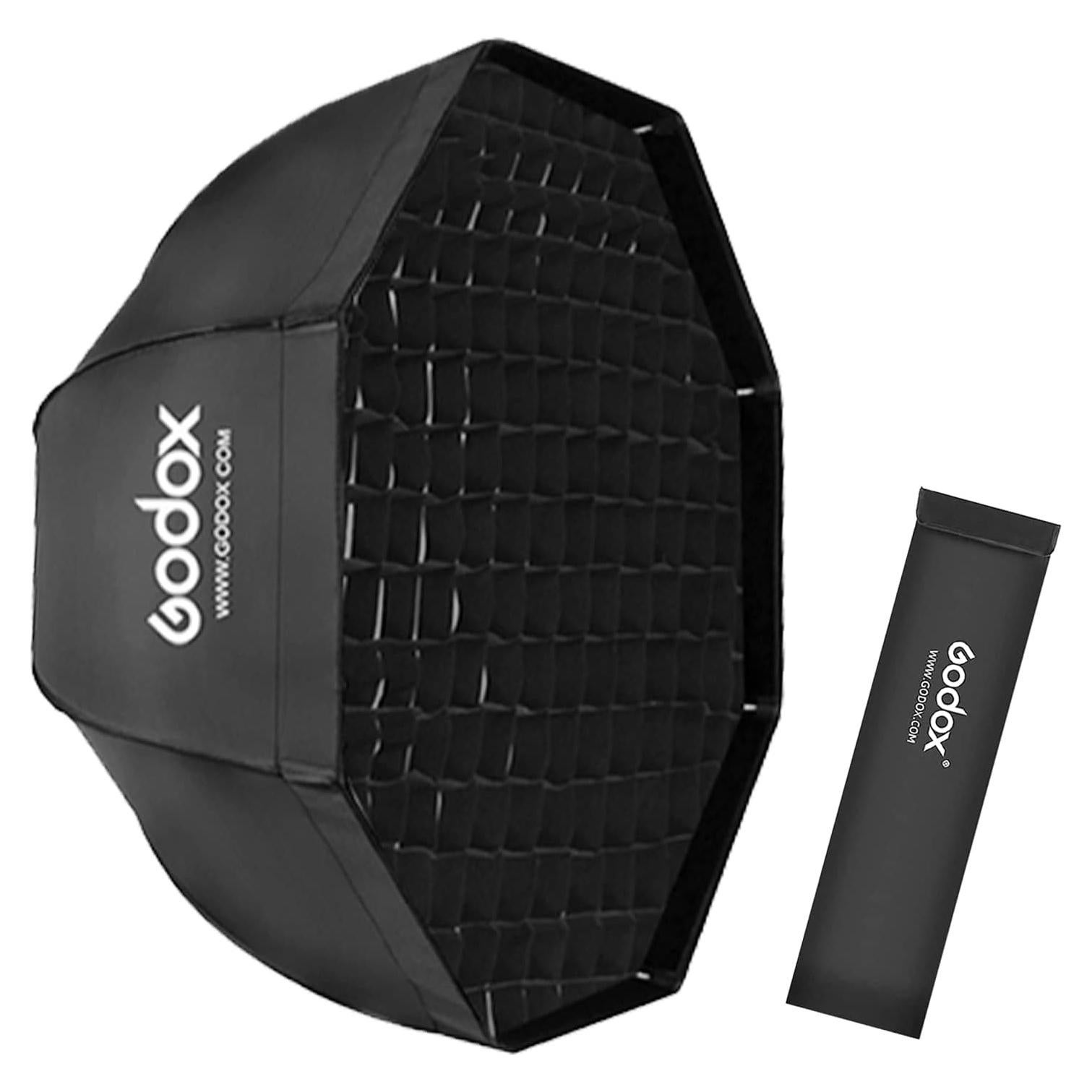 Kit Softbox Octagonal 80cm Godox con Rejilla y Bolsa