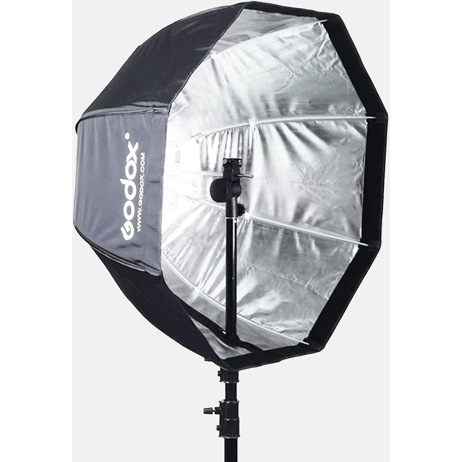 Kit Softbox Octagonal 80cm Godox con Rejilla y Bolsa