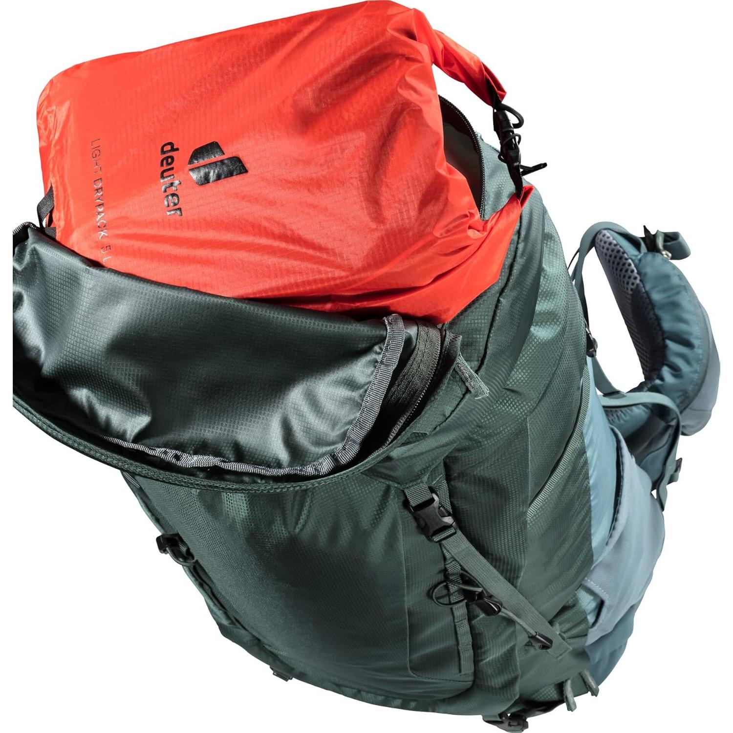 Saco Seco Deuter Light Drypack 5L Papaya Impermeable