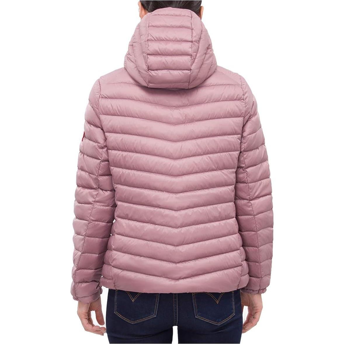 Chaqueta Puffer Ligera Rokka&Rolla para Mujeres - Rosa Nostalgia