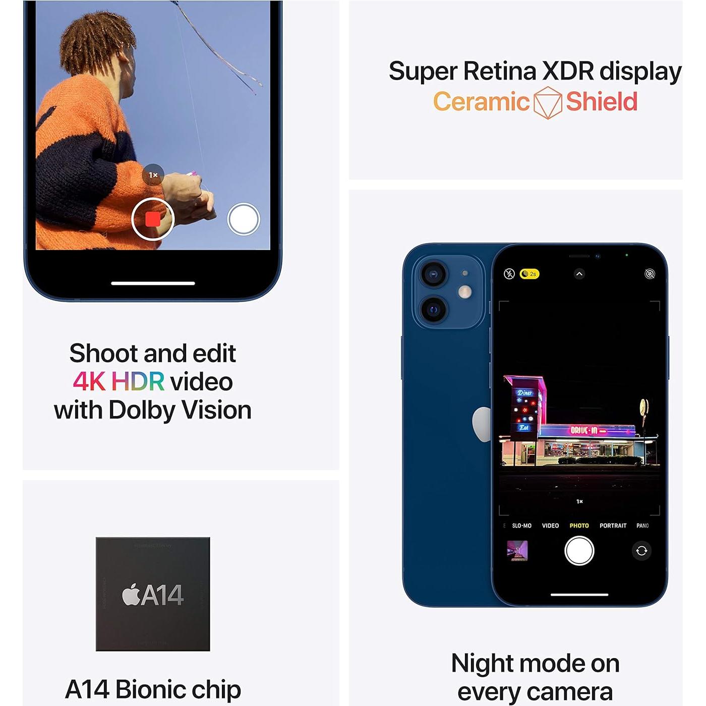 iPhone 12 Apple 128GB Rojo + Plan Inalámbrico Ilimitado