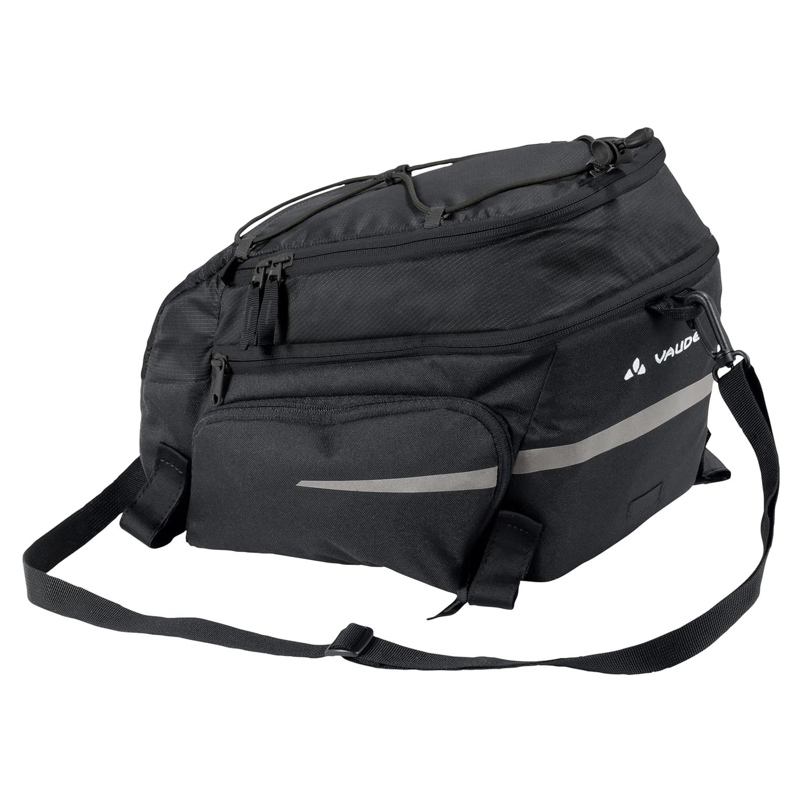 Mochila VAUDE Silk Road Plus Negra 16L para Bicicleta