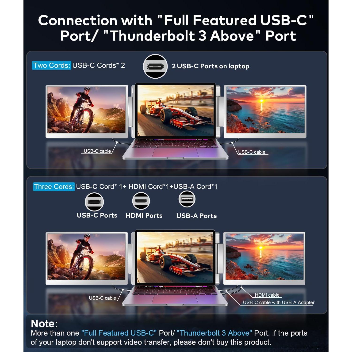 Extensor de Pantalla FHD 15.6" SHENZHEN para Laptop 12-18.5"