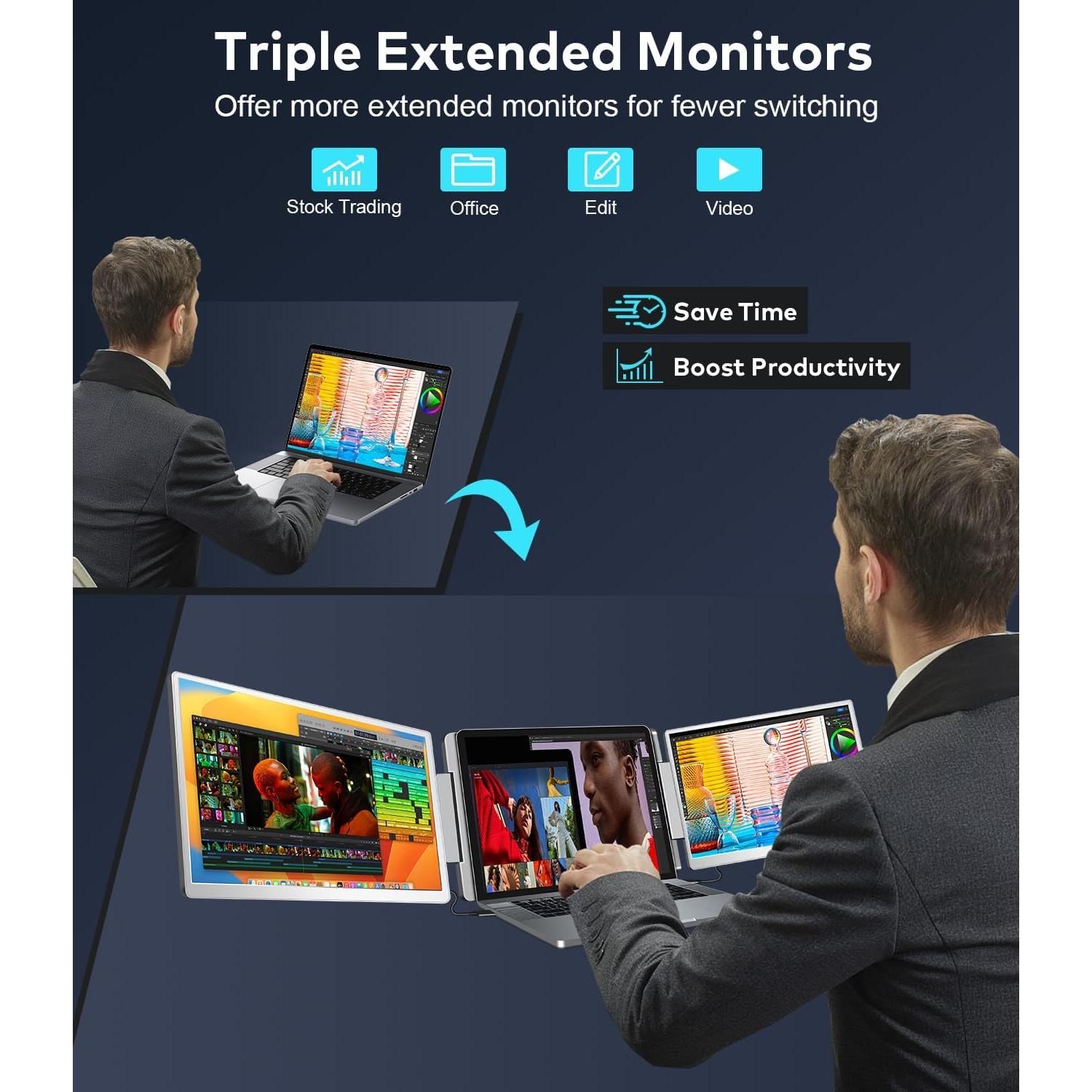 Extensor de Pantalla FHD 15.6" SHENZHEN para Laptop 12-18.5"