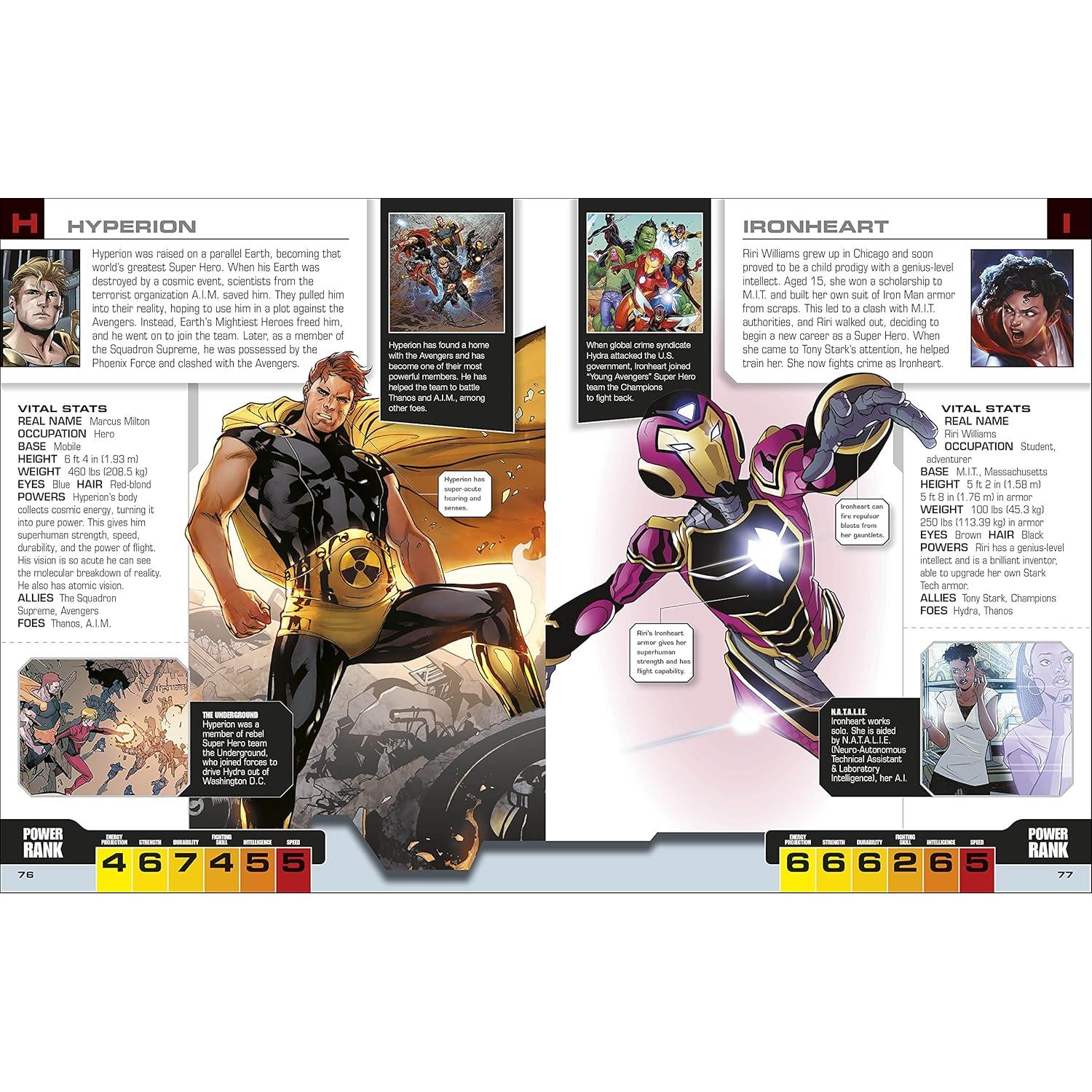 Marvel Avengers The Ultimate Character Guide New Edition