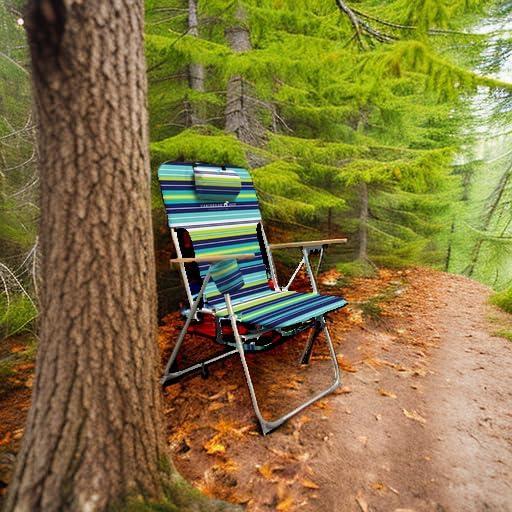 Silla de Playa Plegable Caribbean Joe 4 Posiciones Azul