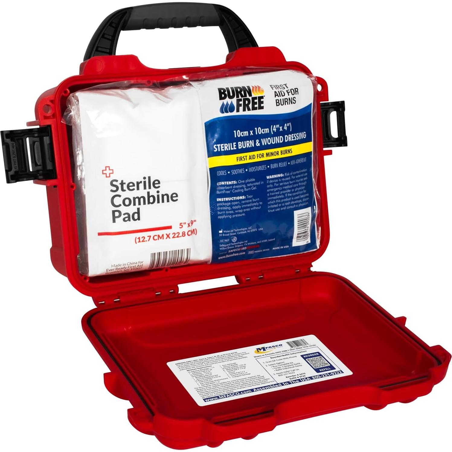 Kit de Primeros Auxilios Clase A MFASCO 2021 - Funda Impermeable