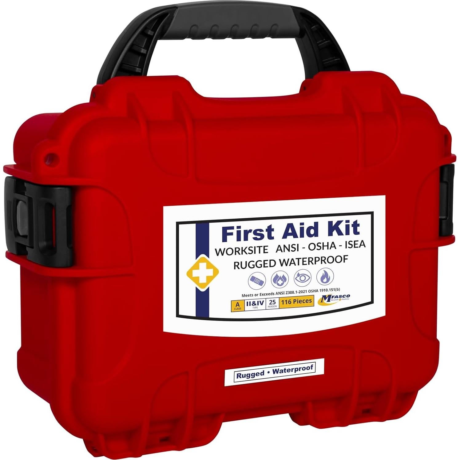 Kit de Primeros Auxilios Clase A MFASCO 2021 - Funda Impermeable