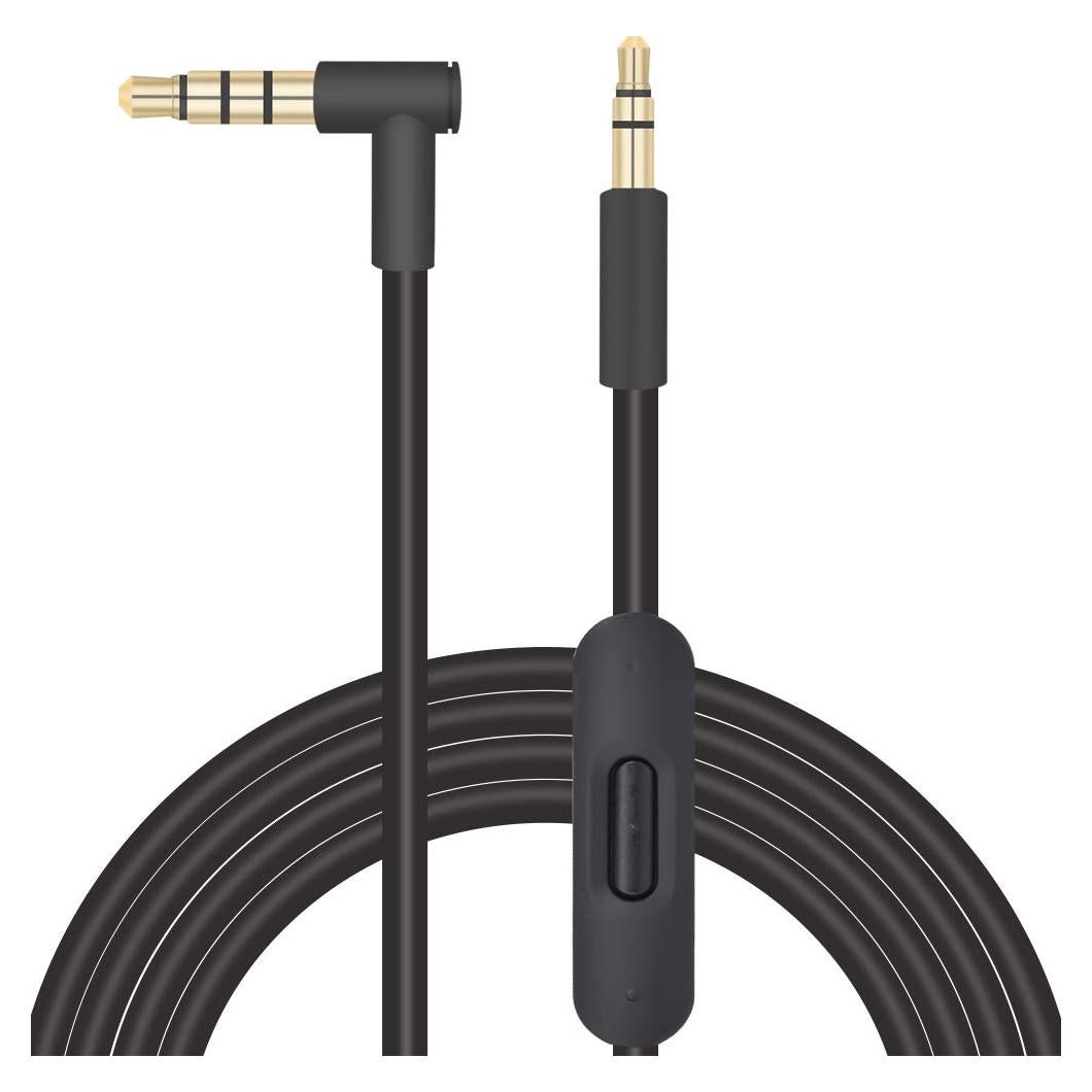 Cable de Audio 3.5mm Xivip con Micrófono y Control Remoto 1.4m Negro