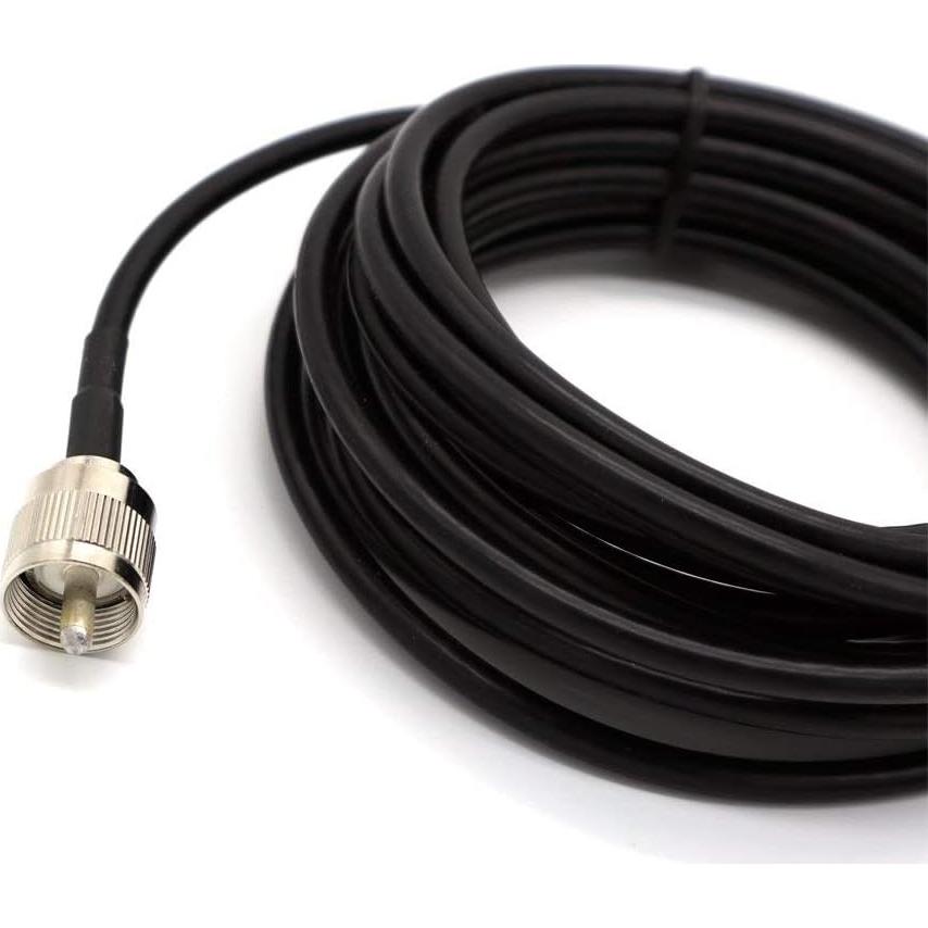 Base Magnética NMO TengKo con Cable RG-58 de 5m PL-259