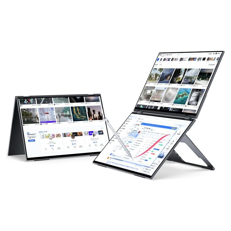 Monitores Duales 16" EHOMEWEI X2 Pro 2.5K Táctil