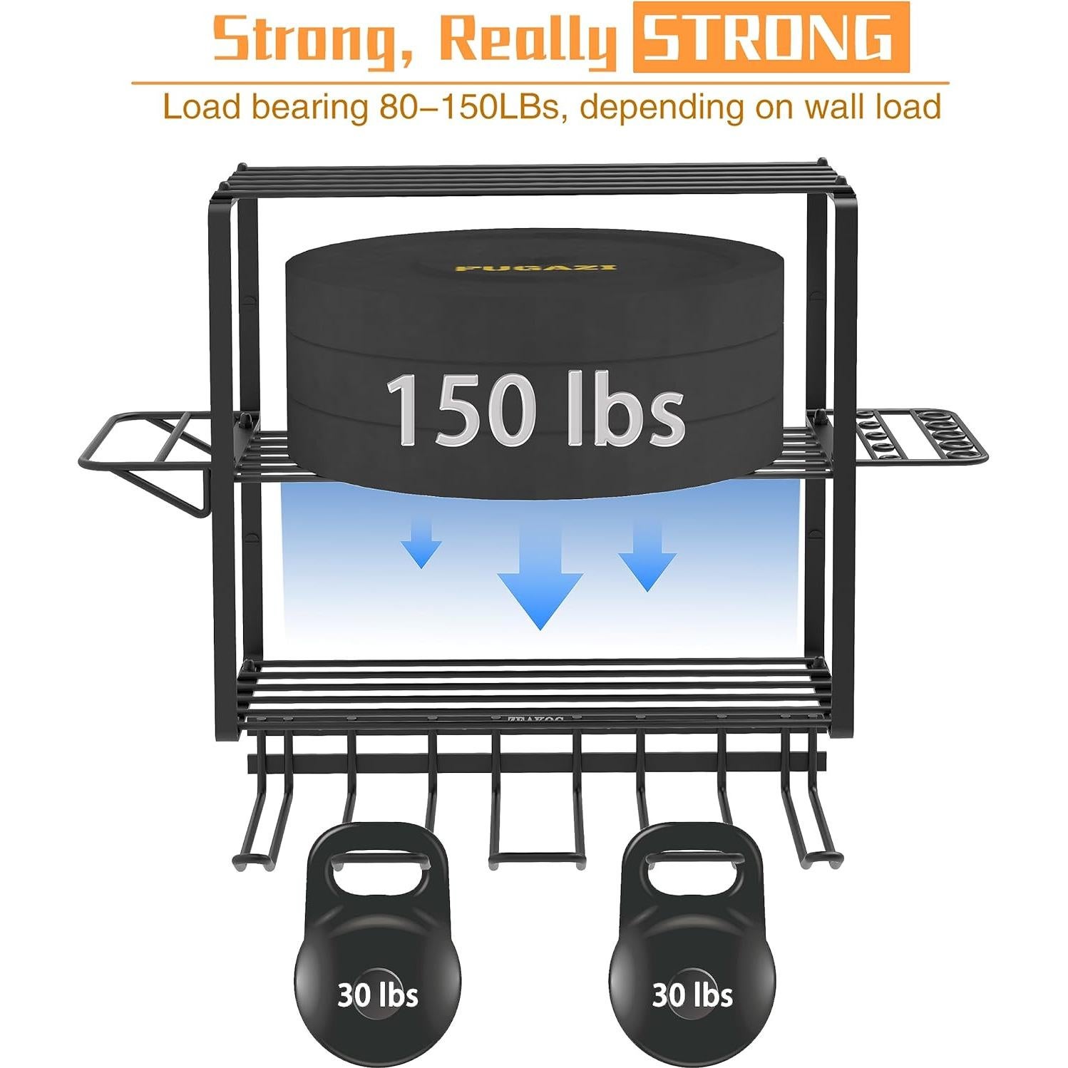 Organizador de Herramientas Eléctricas ZEAKOC 4 Capas Montaje Pared