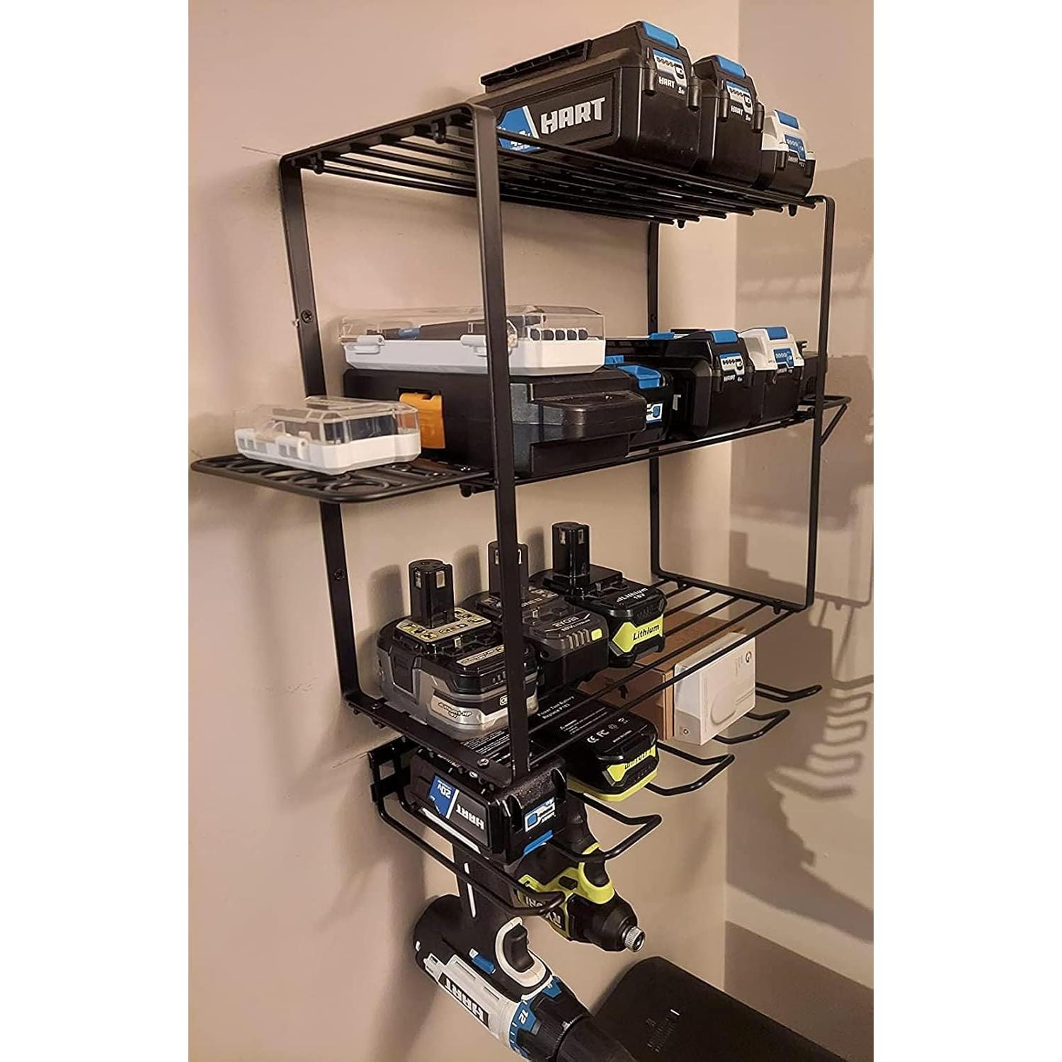 Organizador de Herramientas Eléctricas ZEAKOC 4 Capas Montaje Pared