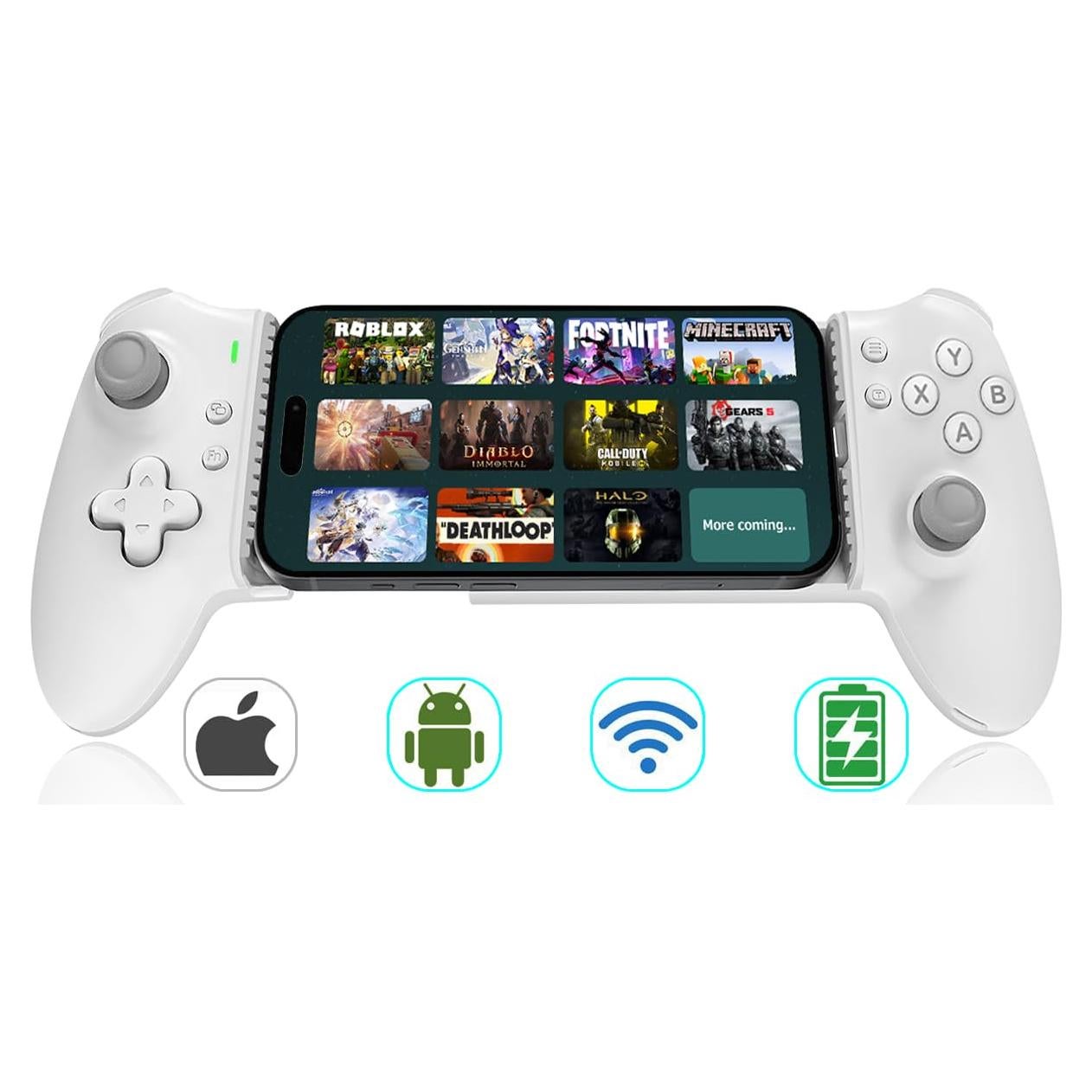 Controlador de Juegos ATUTEN para iPhone 15/16 y Android USB-C