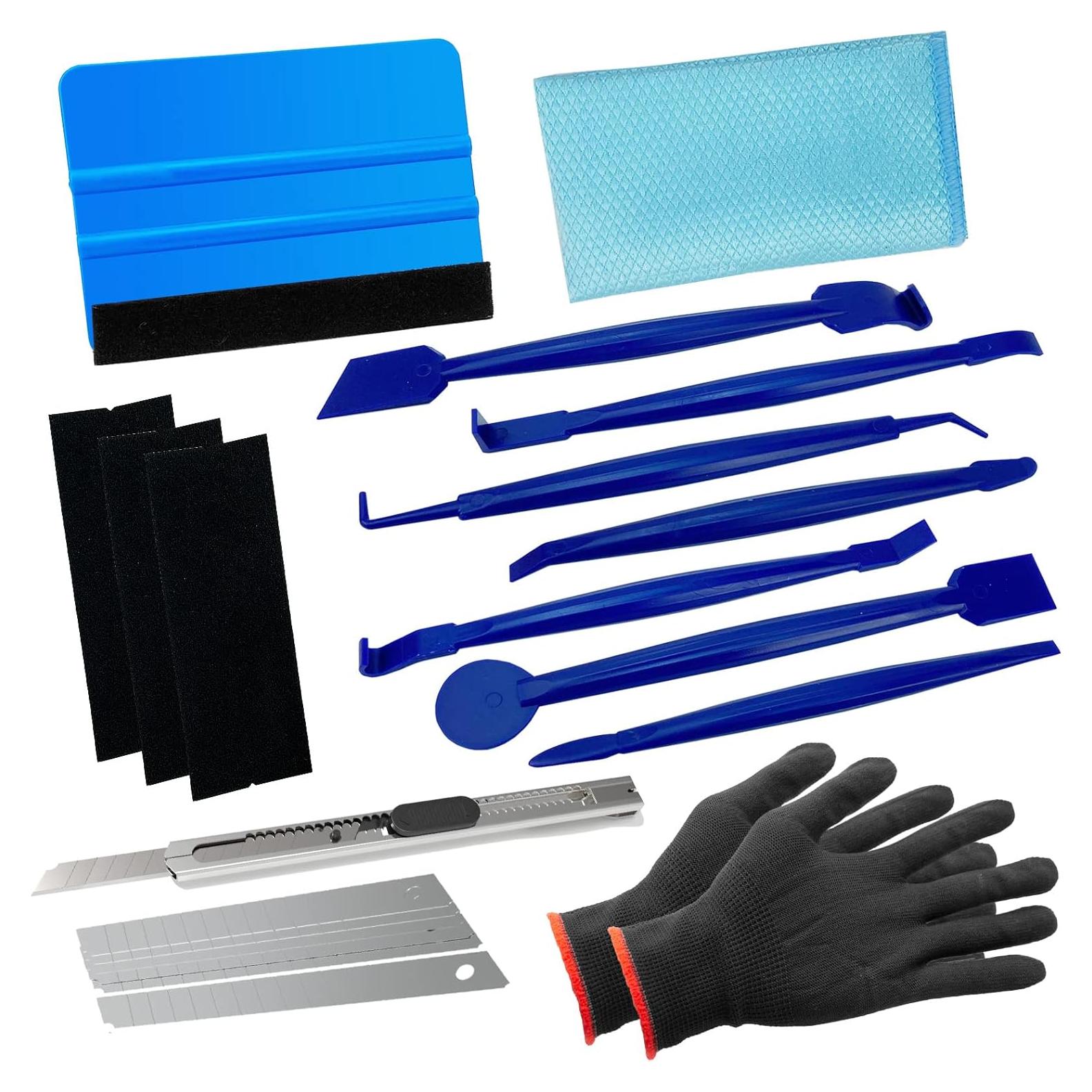 Kit de Herramientas Spanno para Envoltura de Vinilo 7PCS