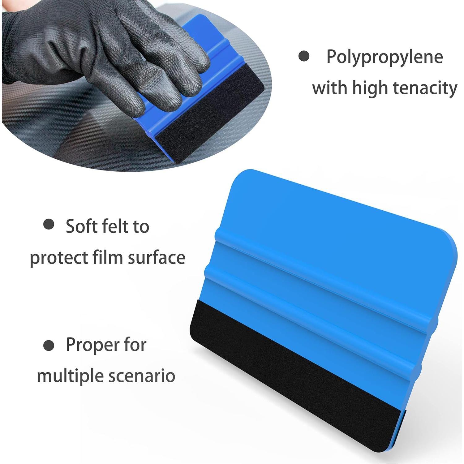 Kit de Herramientas Spanno para Envoltura de Vinilo 7PCS