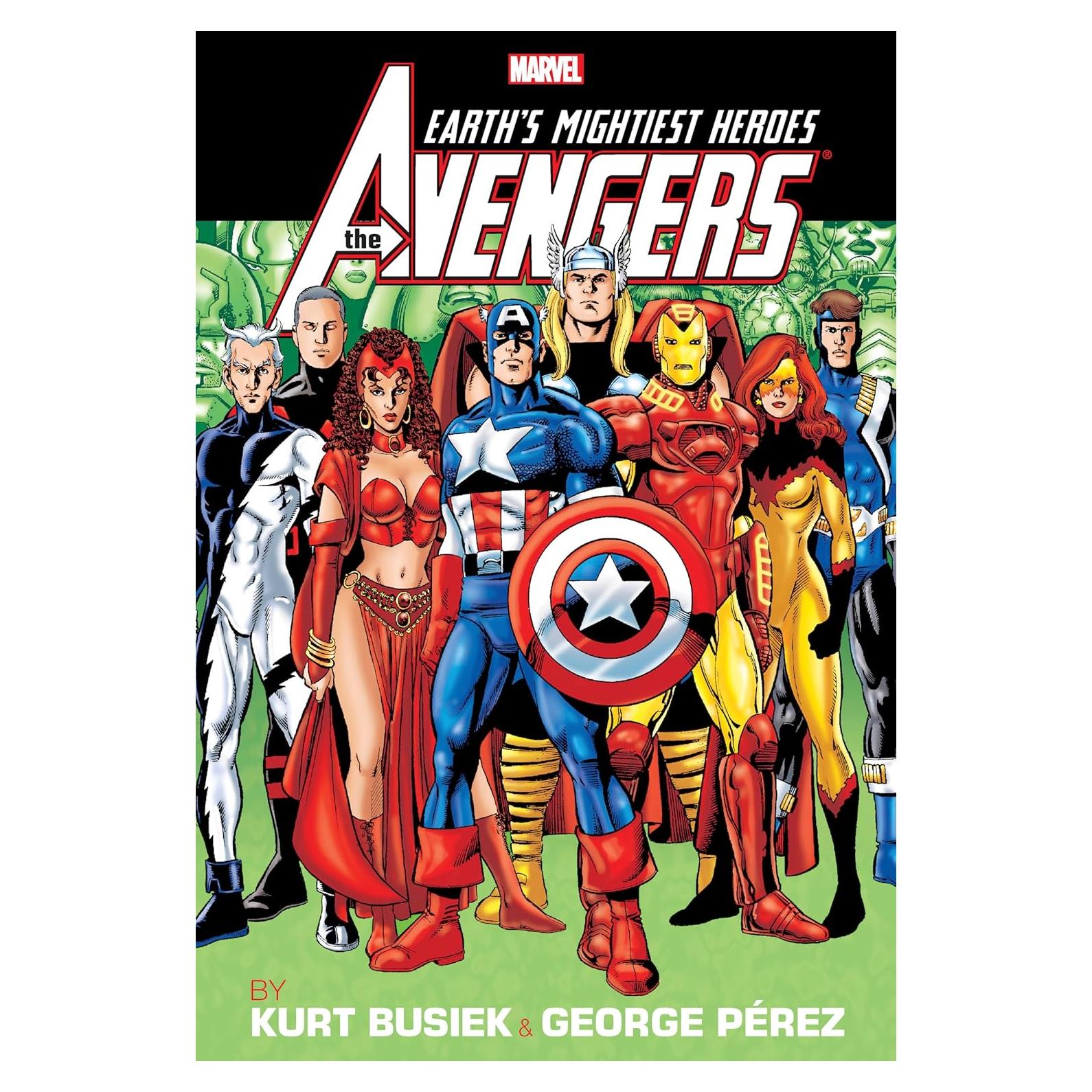 Avengers By Busiek & Perez Omnibus Vol. 2 George Perez 25th Issue Cover [New Printing]