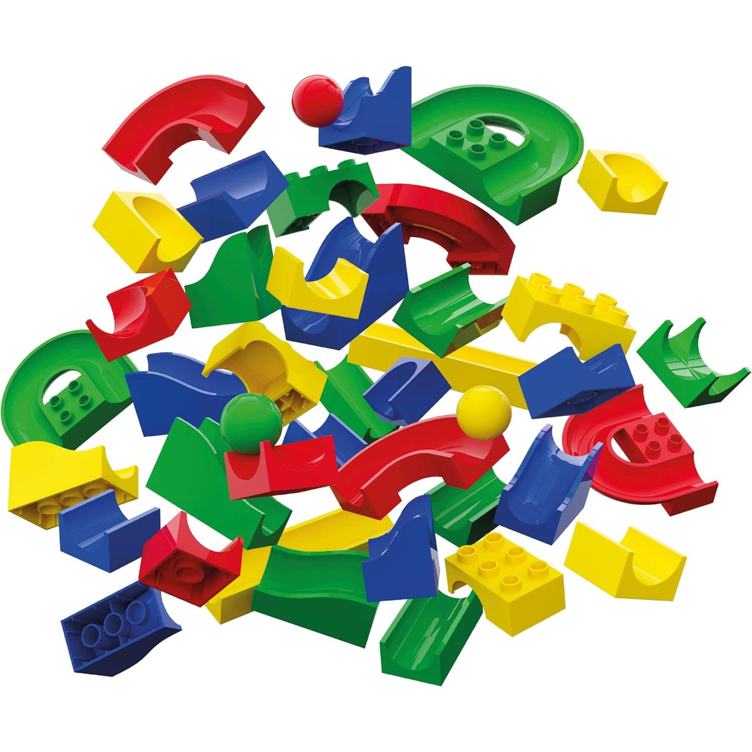 Juego de Carrera de Canicas Hubelino 55 Piezas - Hecho en Alemania