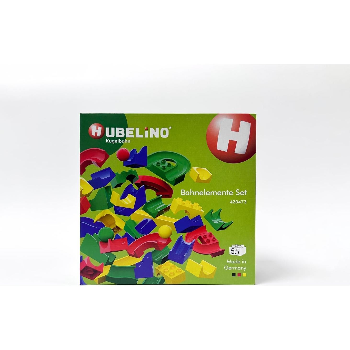 Juego de Carrera de Canicas Hubelino 55 Piezas - Hecho en Alemania