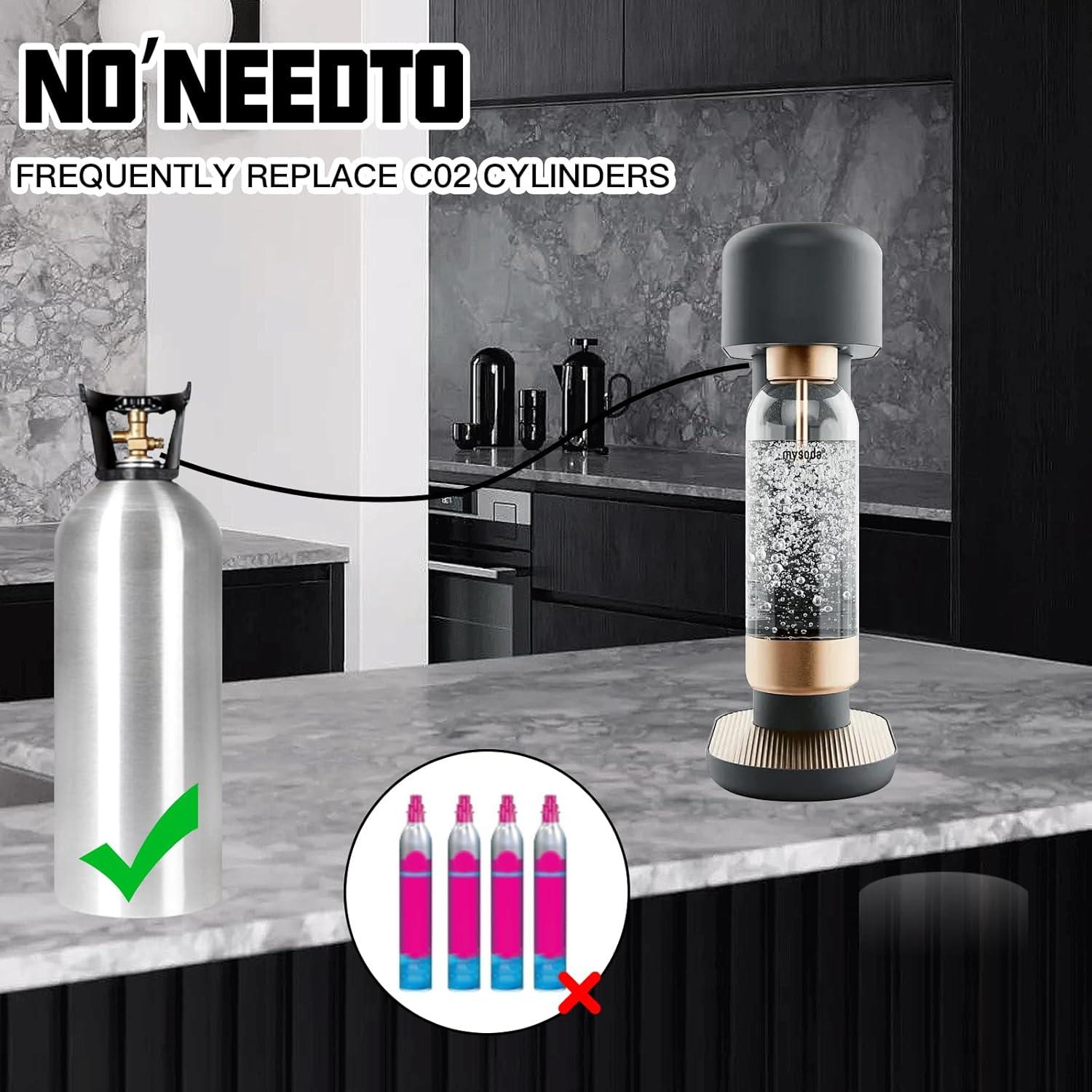 Adaptador CO2 para Máquina de Soda Rovrai 60in Compatible Duo/Terra