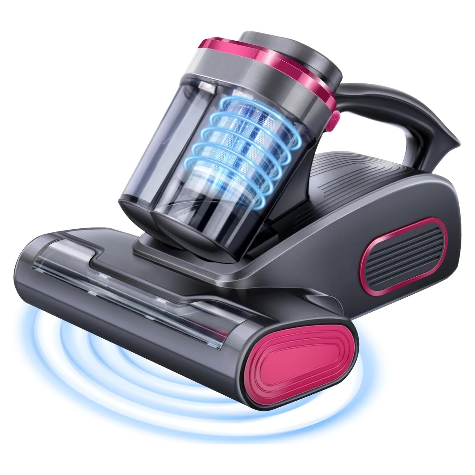 Aspiradora de Cama Zerzuo 500W Portátil Inalámbrica HEPA