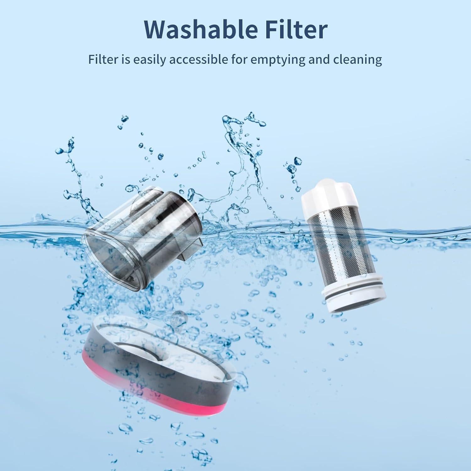 Aspiradora de Cama Zerzuo 500W Portátil Inalámbrica HEPA