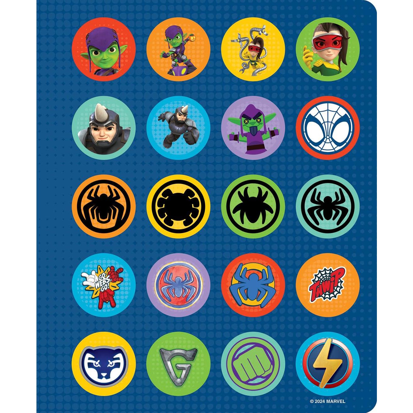 Marvel Spider-man - Spidey and His Amazing Friends - First Look and Find Activity Book with 40 Stickers - PI Kids