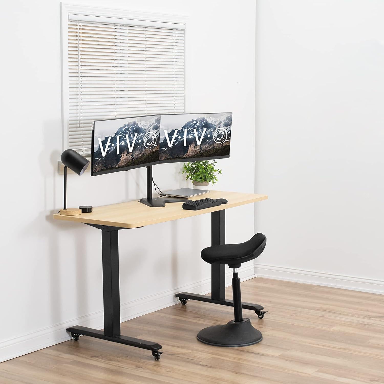 Soporte Doble para Monitor VIVO STAND-V102F 13-30" Ajustable