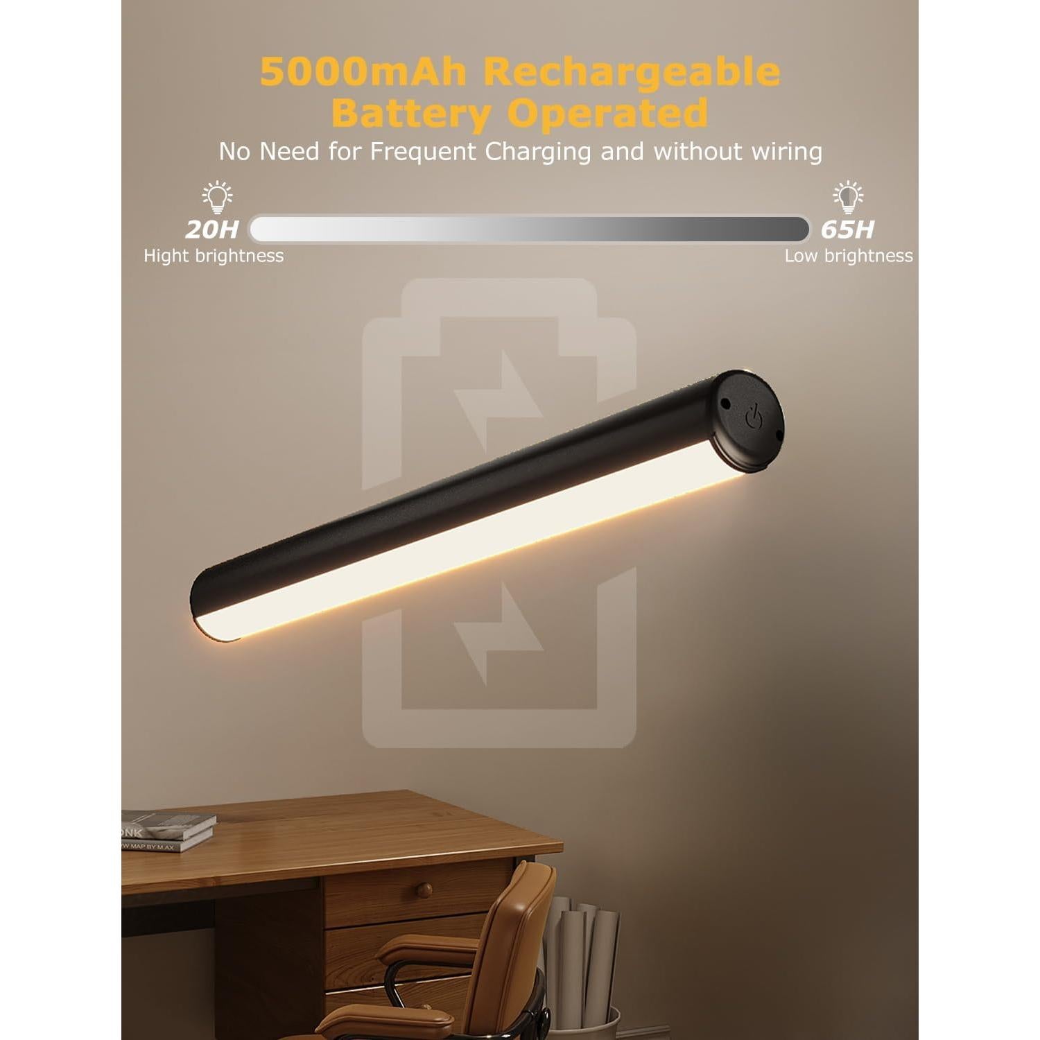 Luz de Imagen Inalámbrica LED con Control Remoto 5000mAh