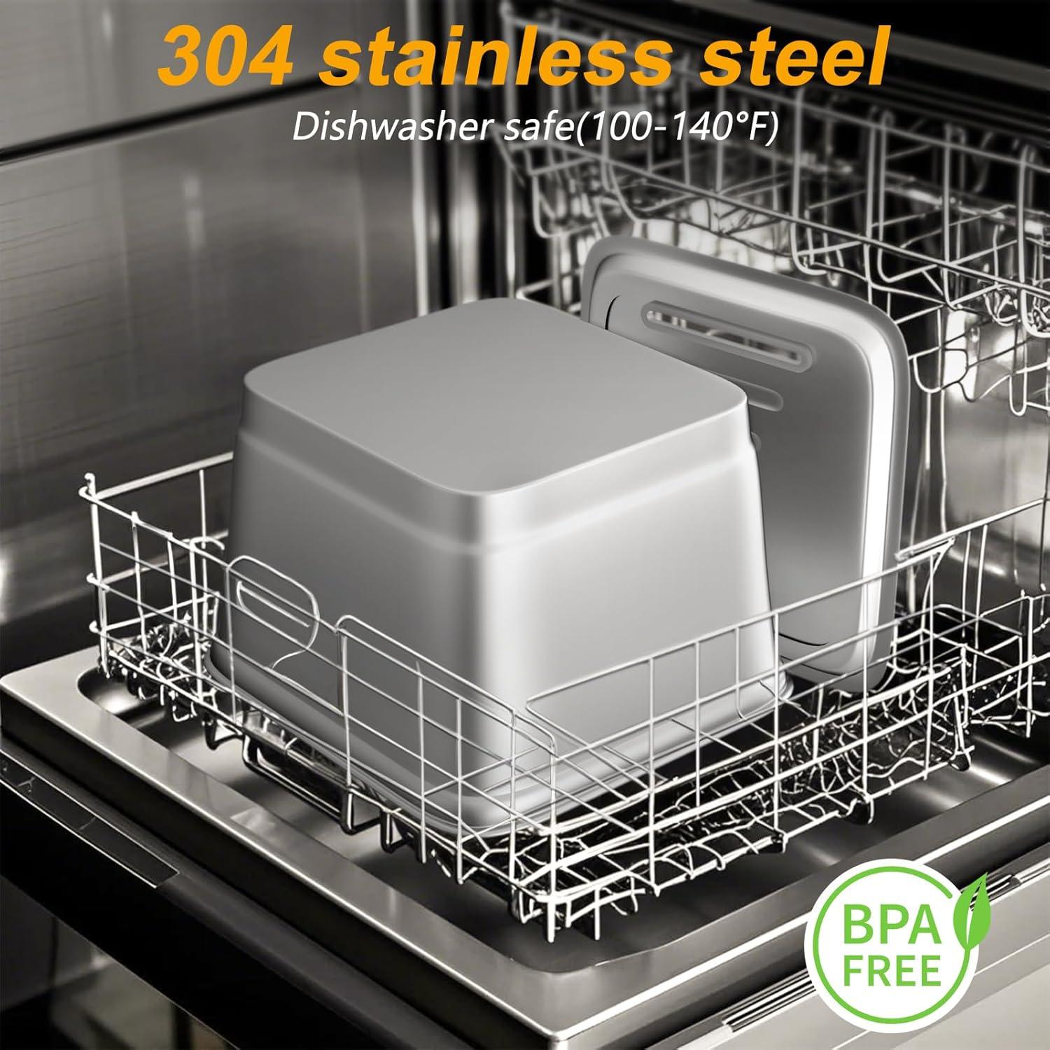 Fuente de Agua Automática para Gatos SEIRMEP 3L Acero Inoxidable