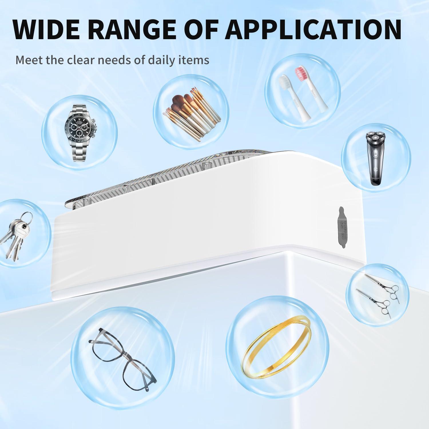 Limpiador Ultrasónico IFTHFOUR Profesional 48KHz Recargable