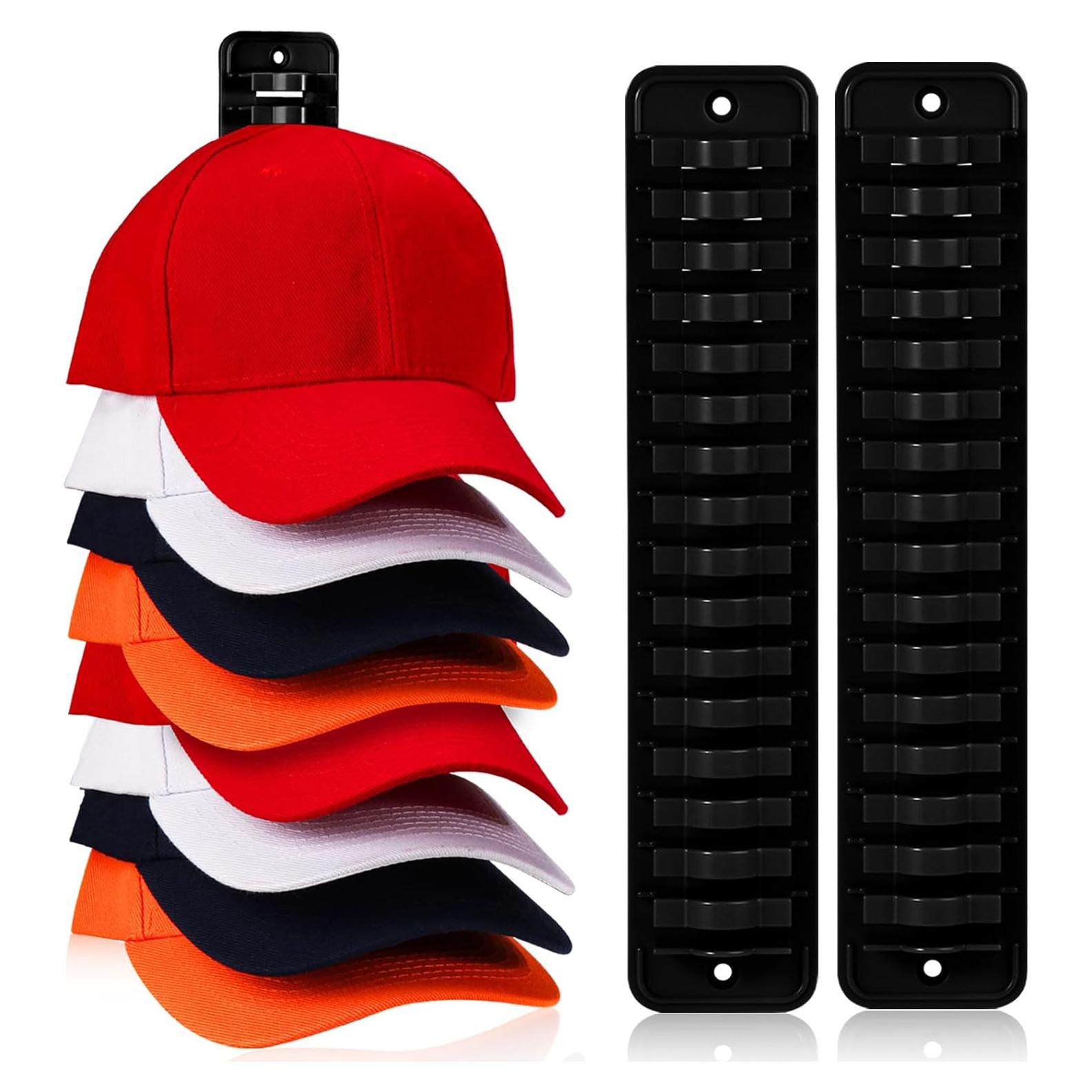 Soporte para Sombreros MAGTSMEI Negro 2 Paquetes 35 kg