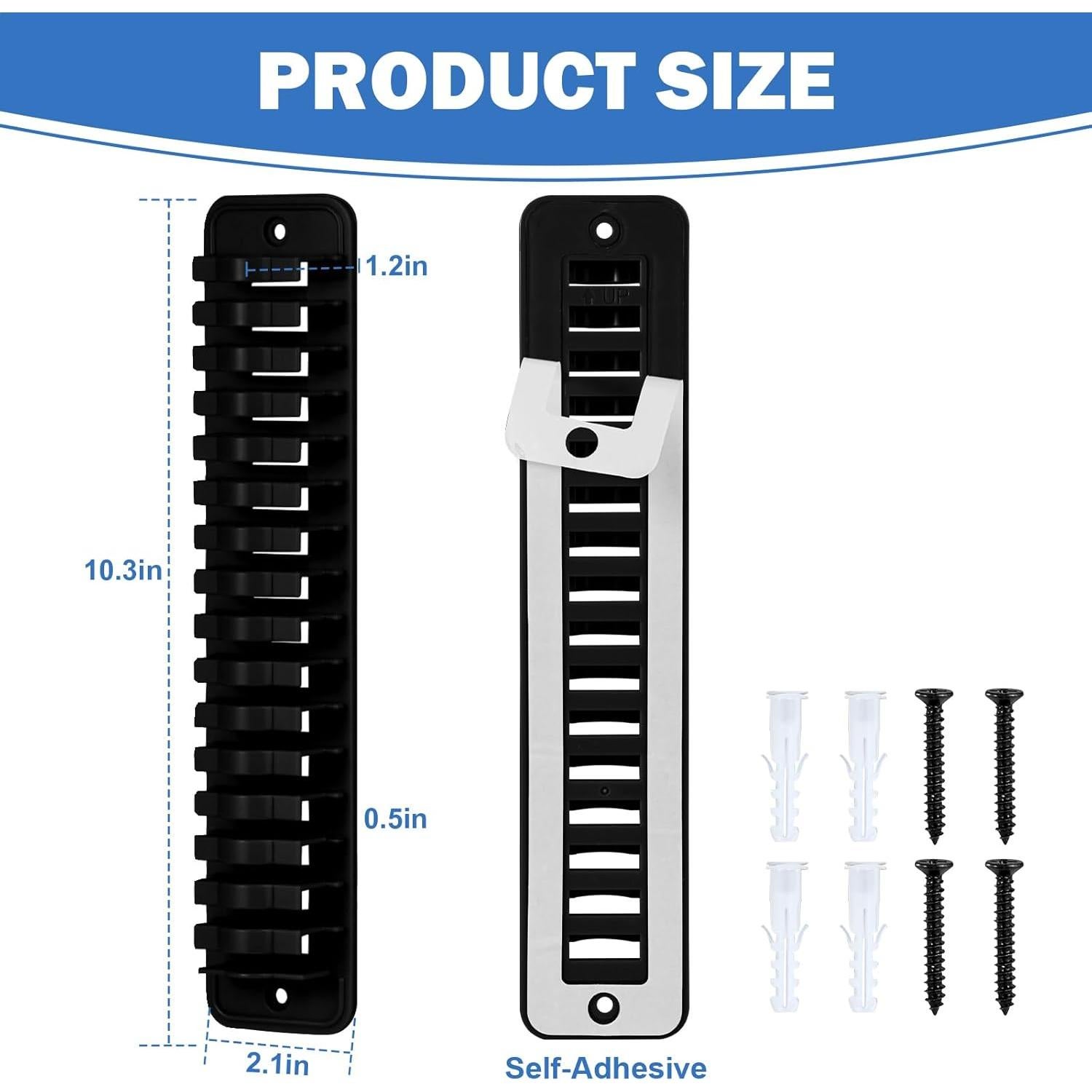 Soporte para Sombreros MAGTSMEI Negro 2 Paquetes 35 kg