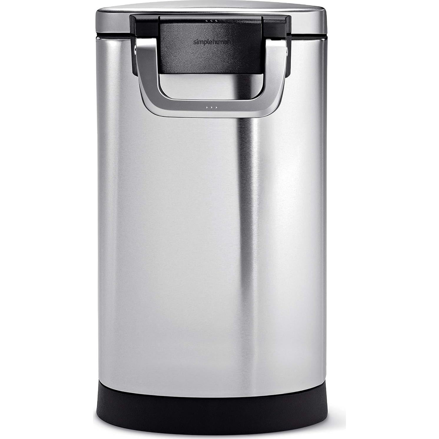 Contenedor de Almacenamiento de Comida para Mascotas simplehuman 25L Acero Inoxidable