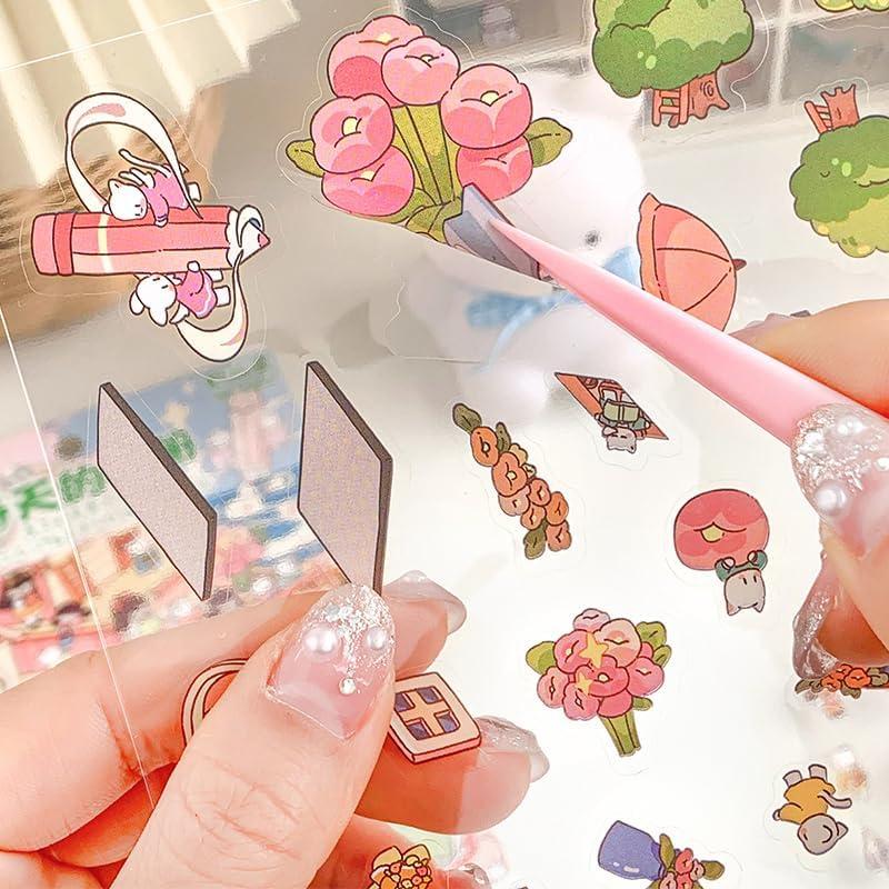 Kit de Stickers 3D DIY SSNLNBF - 6 Escenas Creativas para Decorar