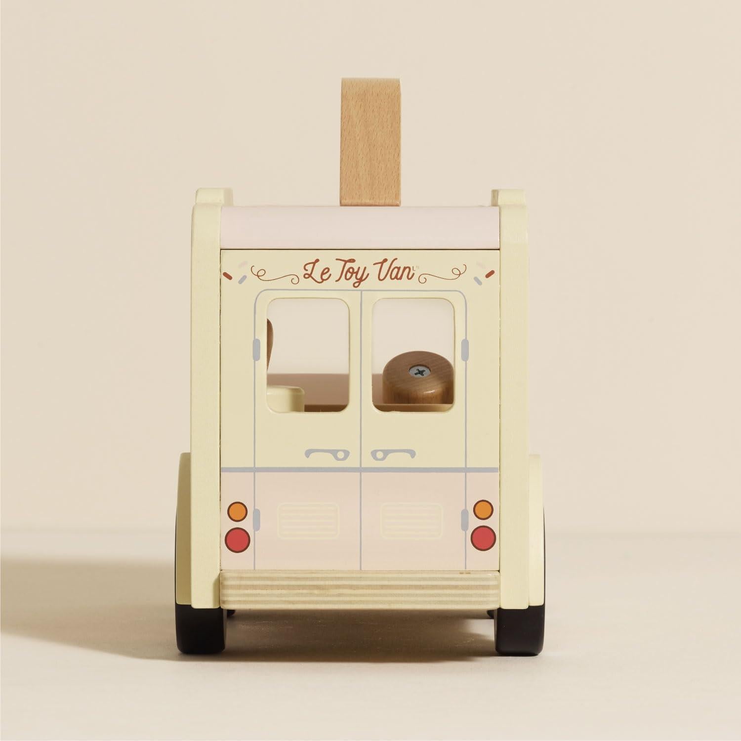 Furgoneta de Helados Le Toy Van - Madera Rosa 16.6x30.7cm