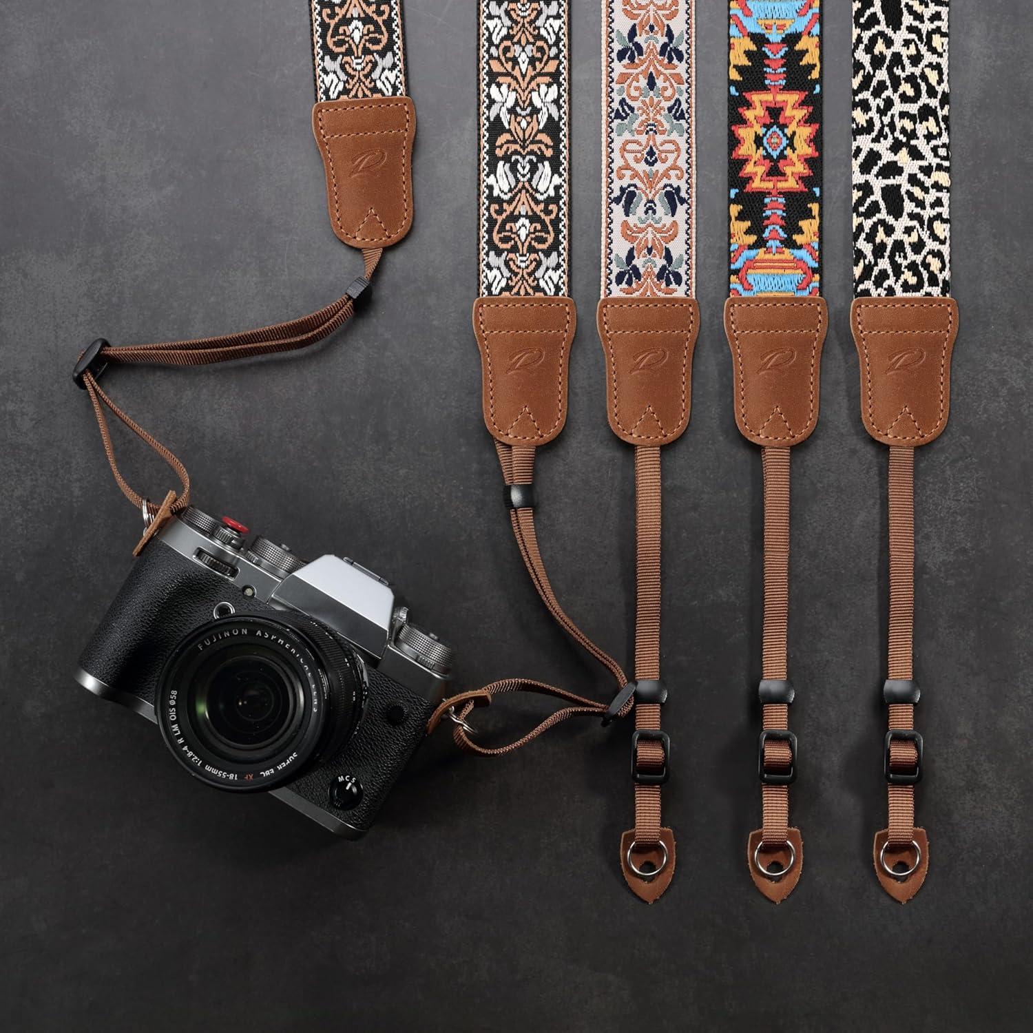 Correa para cámara Padwa Lifestyle 1.5" Cuero Crazy Horse Ajustable