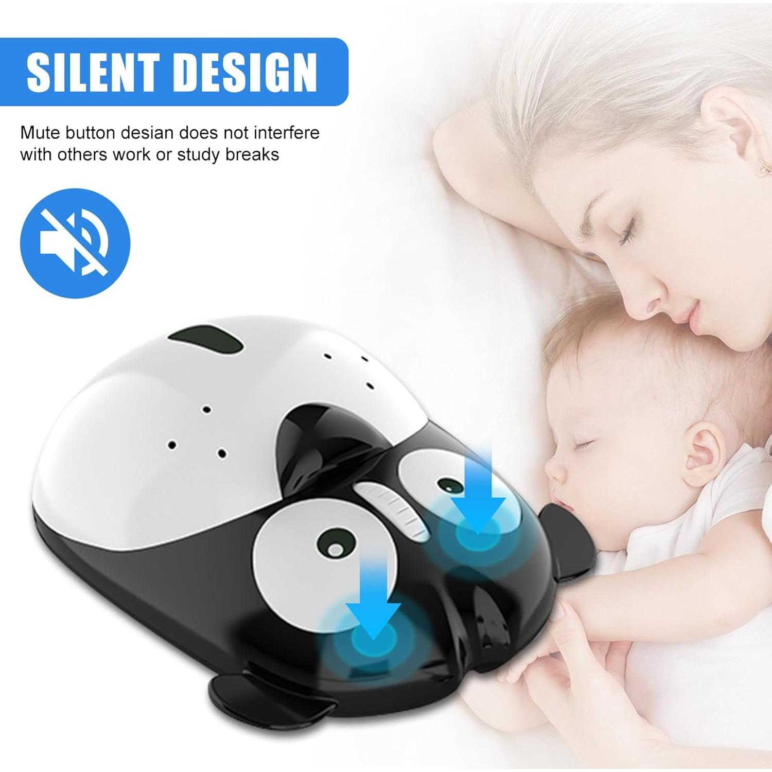 Ratón Inalámbrico Recargable FLY WAY Negro 2.4GHz para Niños