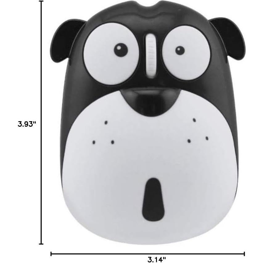 Ratón Inalámbrico Recargable FLY WAY Negro 2.4GHz para Niños