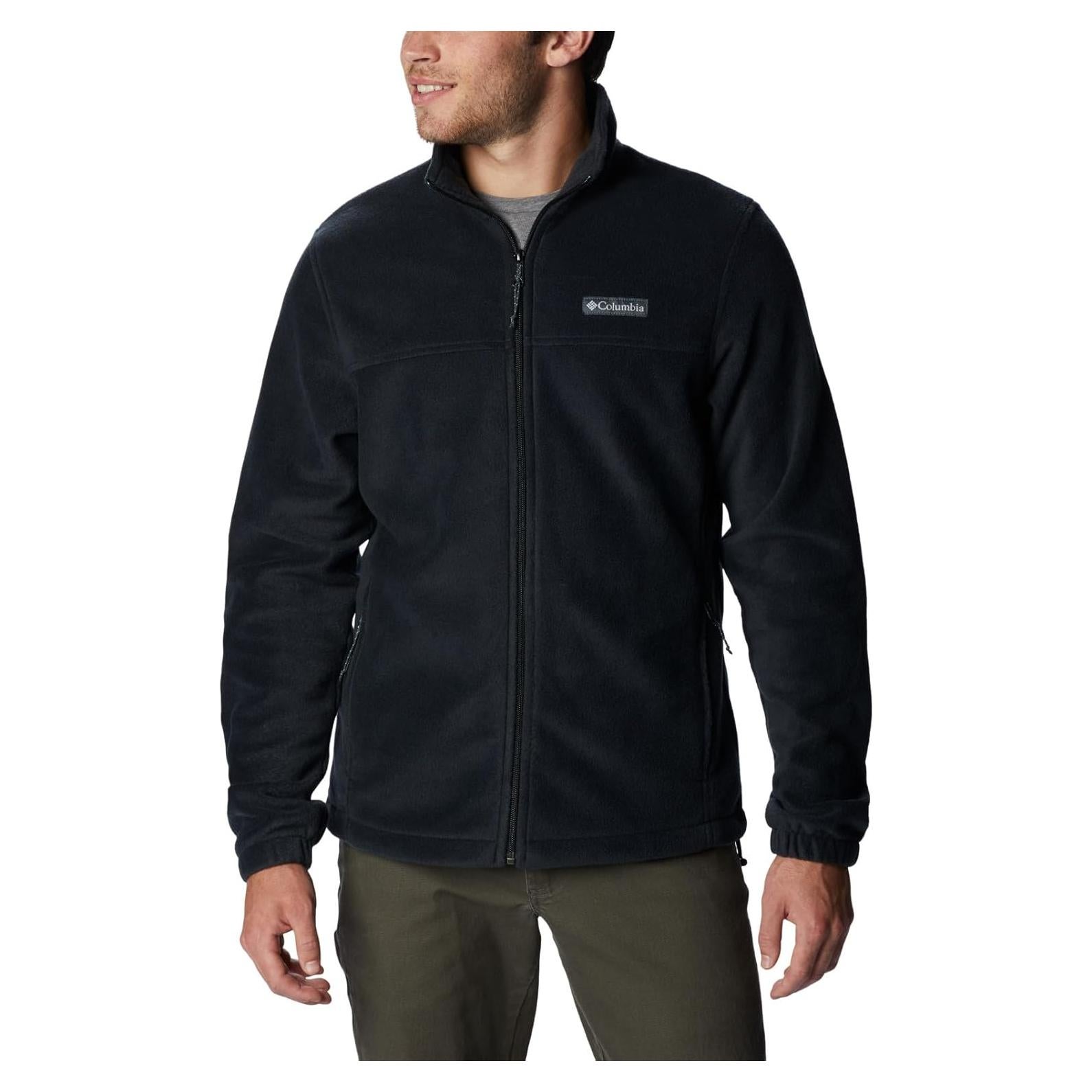Chaqueta de Forro Polar Columbia Steens Mountain Hombre Negro