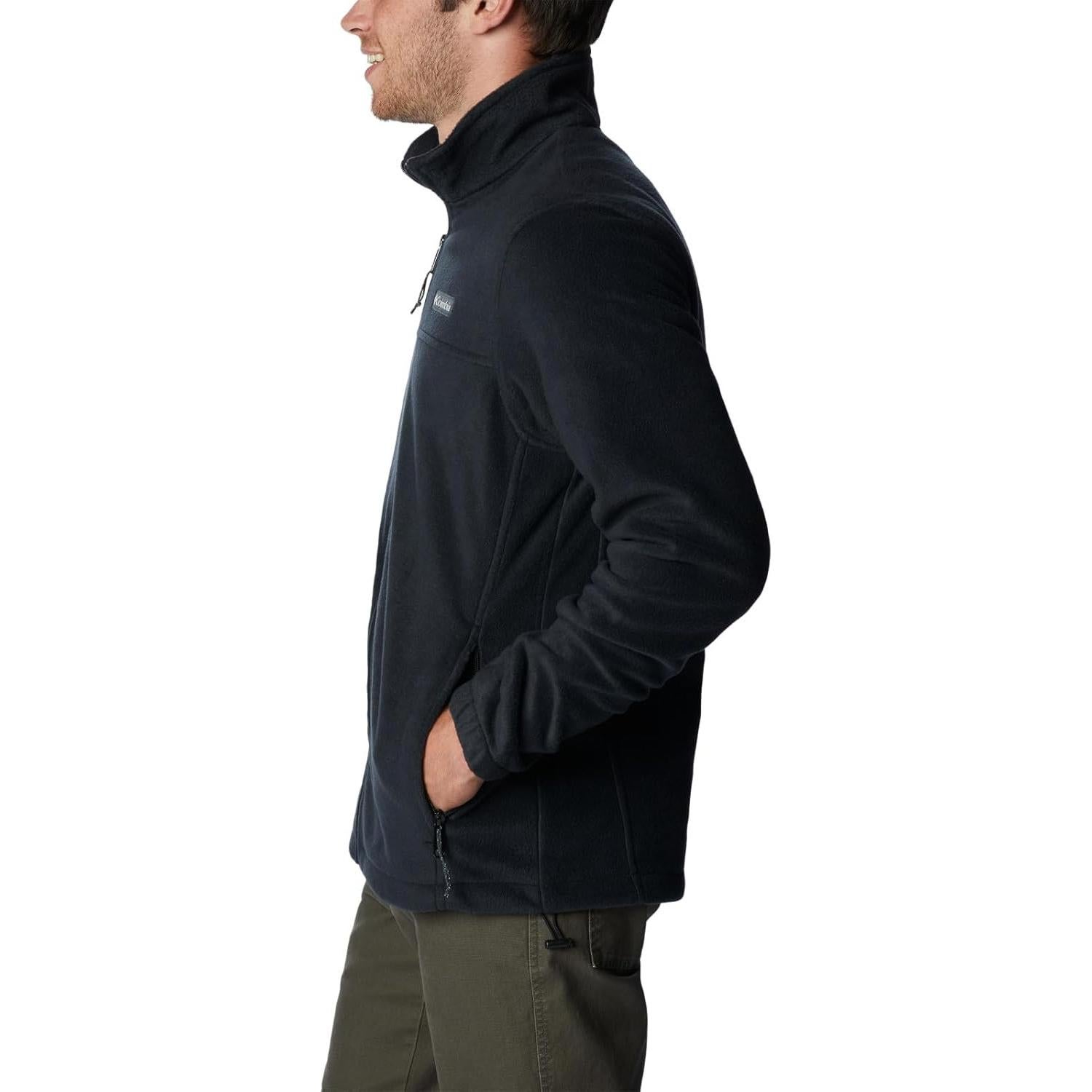 Chaqueta de Forro Polar Columbia Steens Mountain Hombre Negro