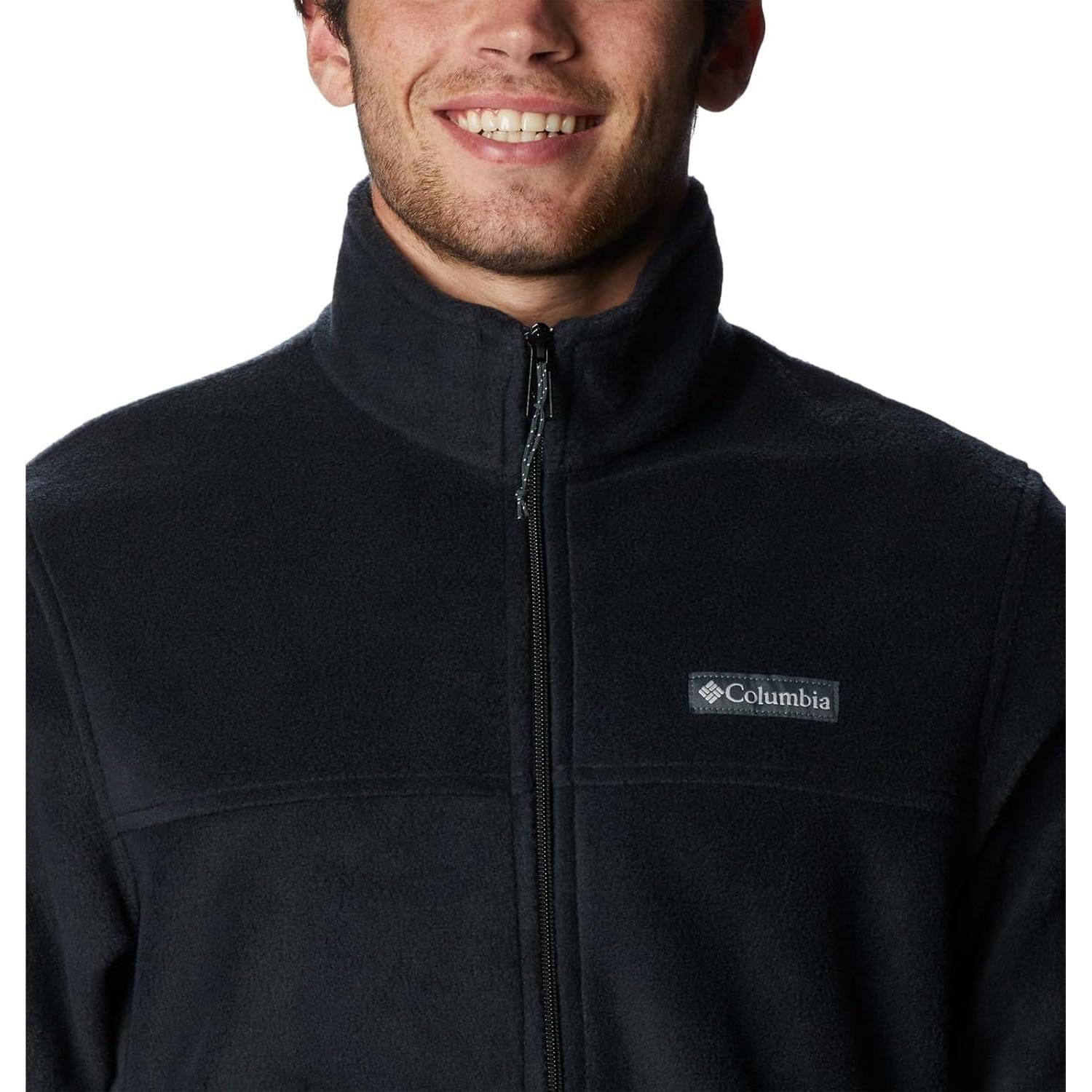 Chaqueta de Forro Polar Columbia Steens Mountain Hombre Negro
