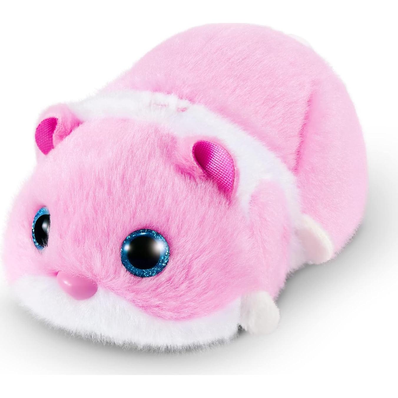 Hamster Electrónico ZURU Rosa 20+ Sonidos Interactivos