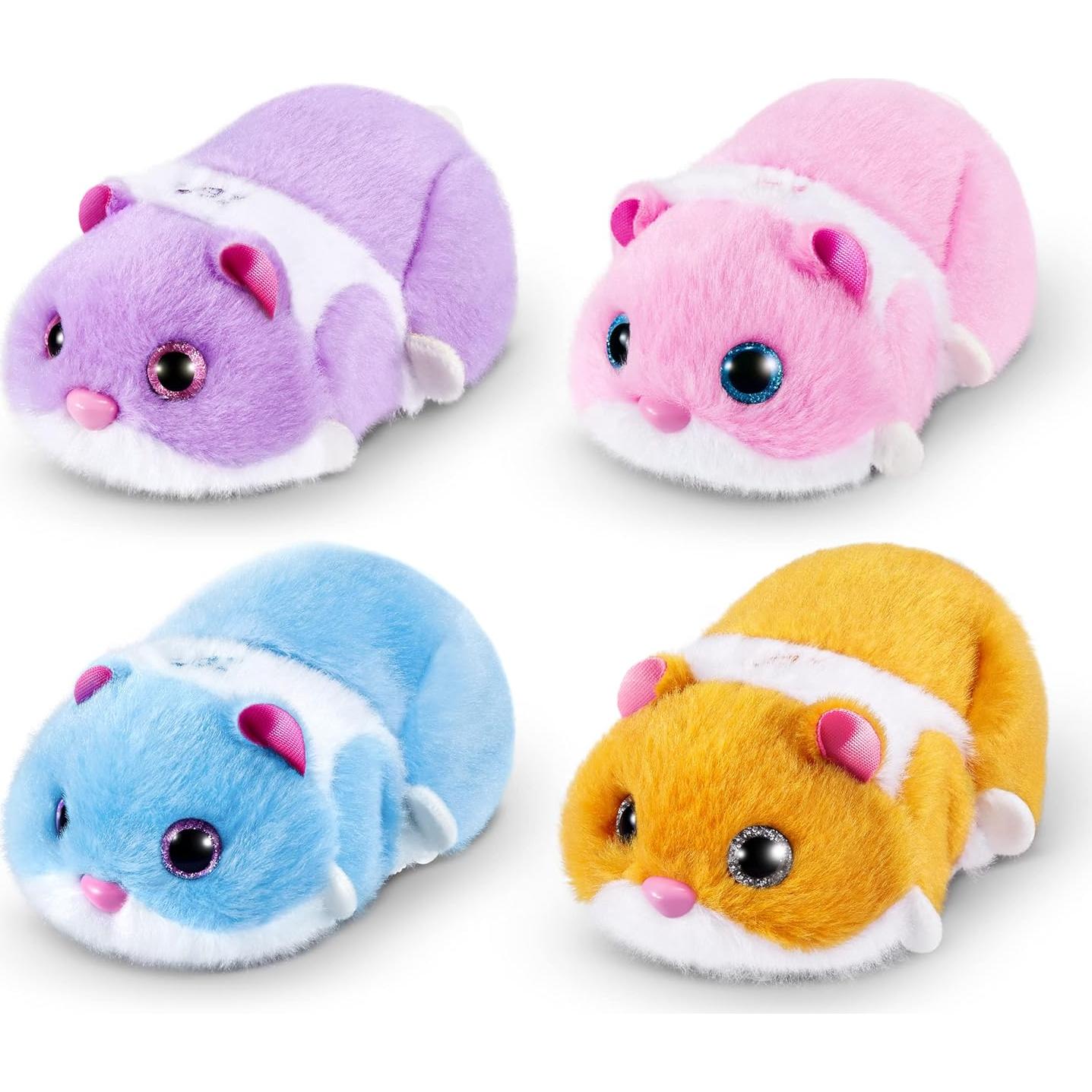 Hamster Electrónico ZURU Rosa 20+ Sonidos Interactivos