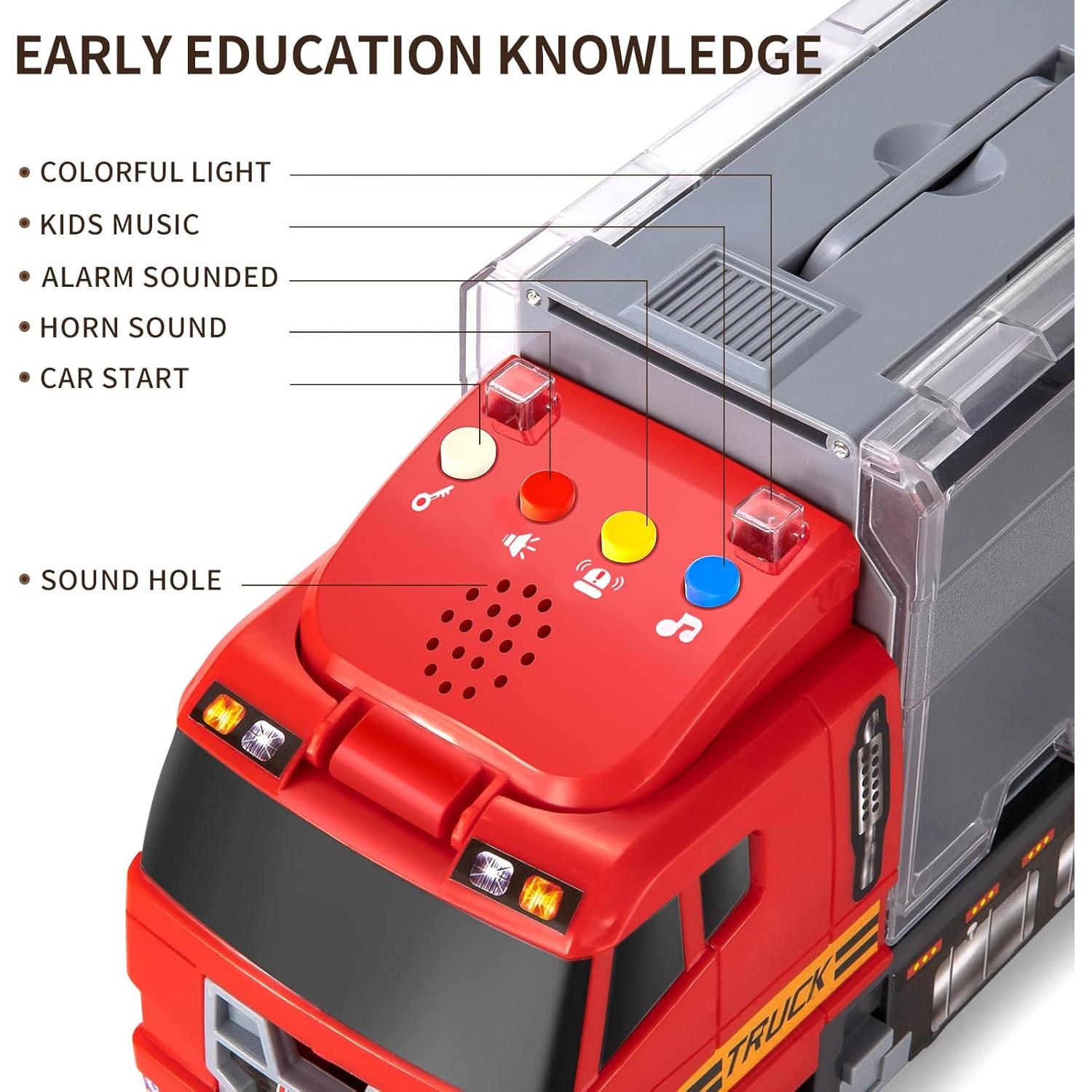 Set Juguetes de Bomberos TEMI con Alfombrilla 1,08 kg