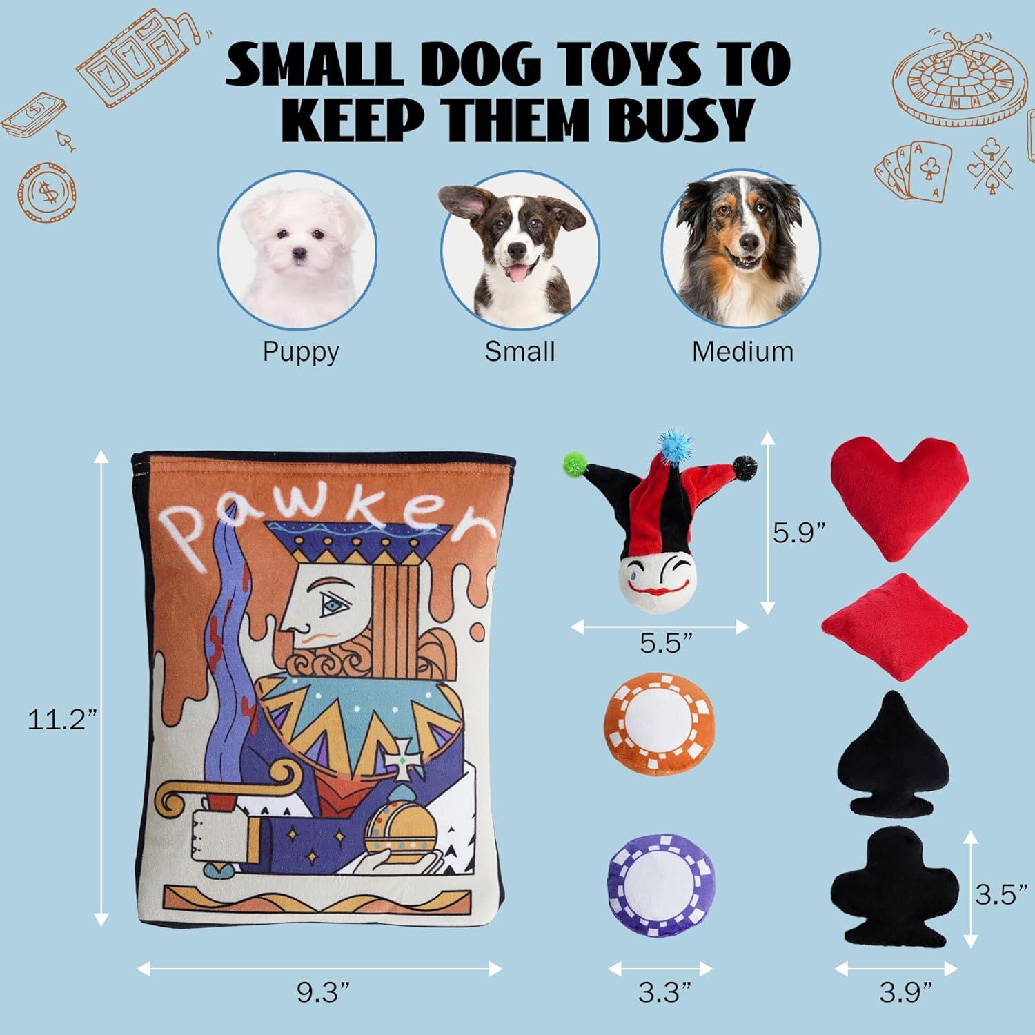 Juguetes Interactivos para Perros Nocciola 8 PCS Diversión