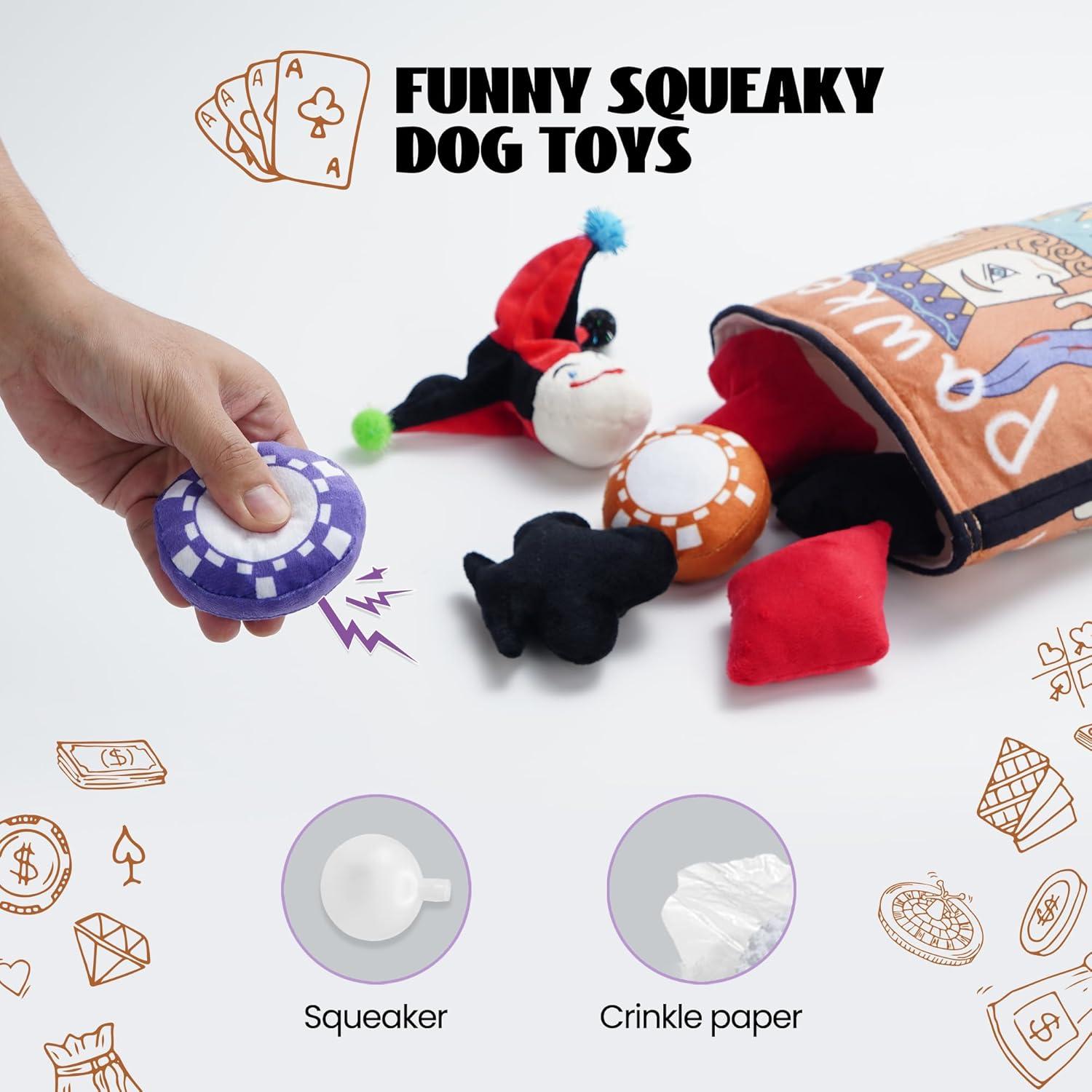 Juguetes Interactivos para Perros Nocciola 8 PCS Diversión